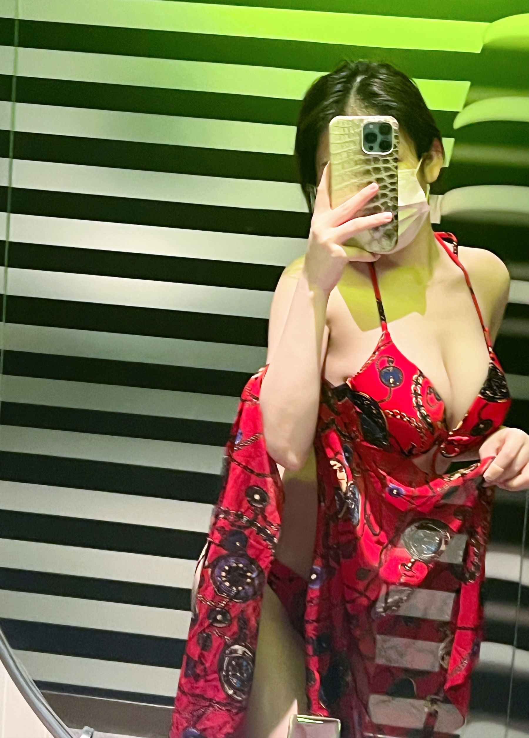 奔跑的晶骡儿 – 红色内衣 微密圈-第2张