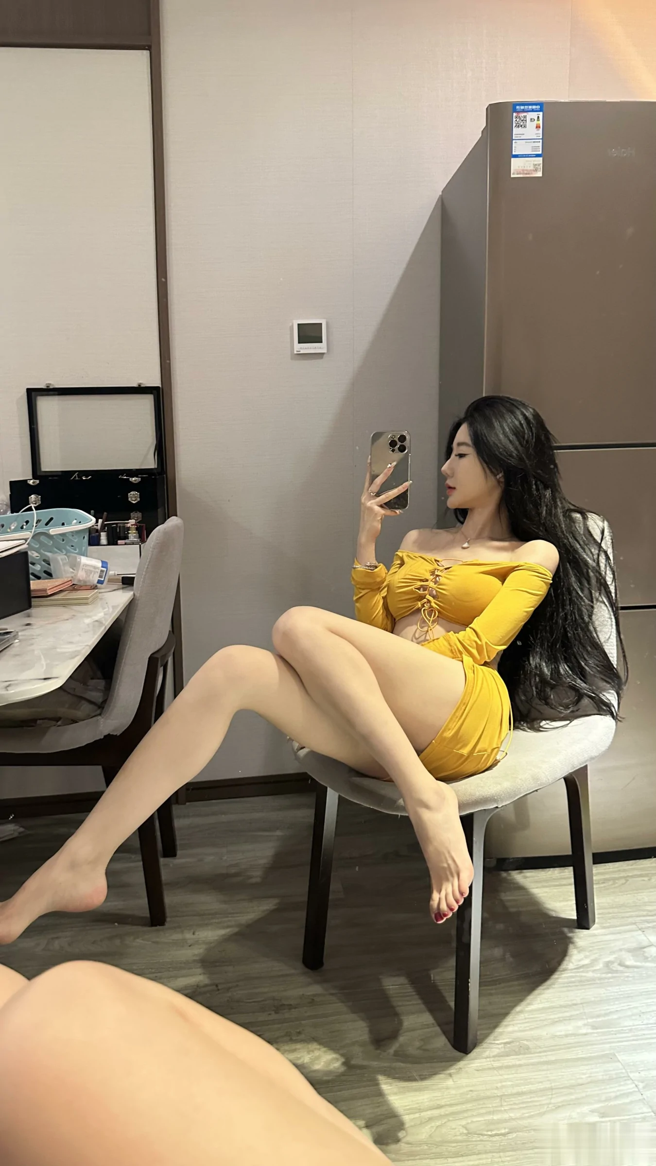 黎允熙baby – 柠檬黄 微密圈-第27张