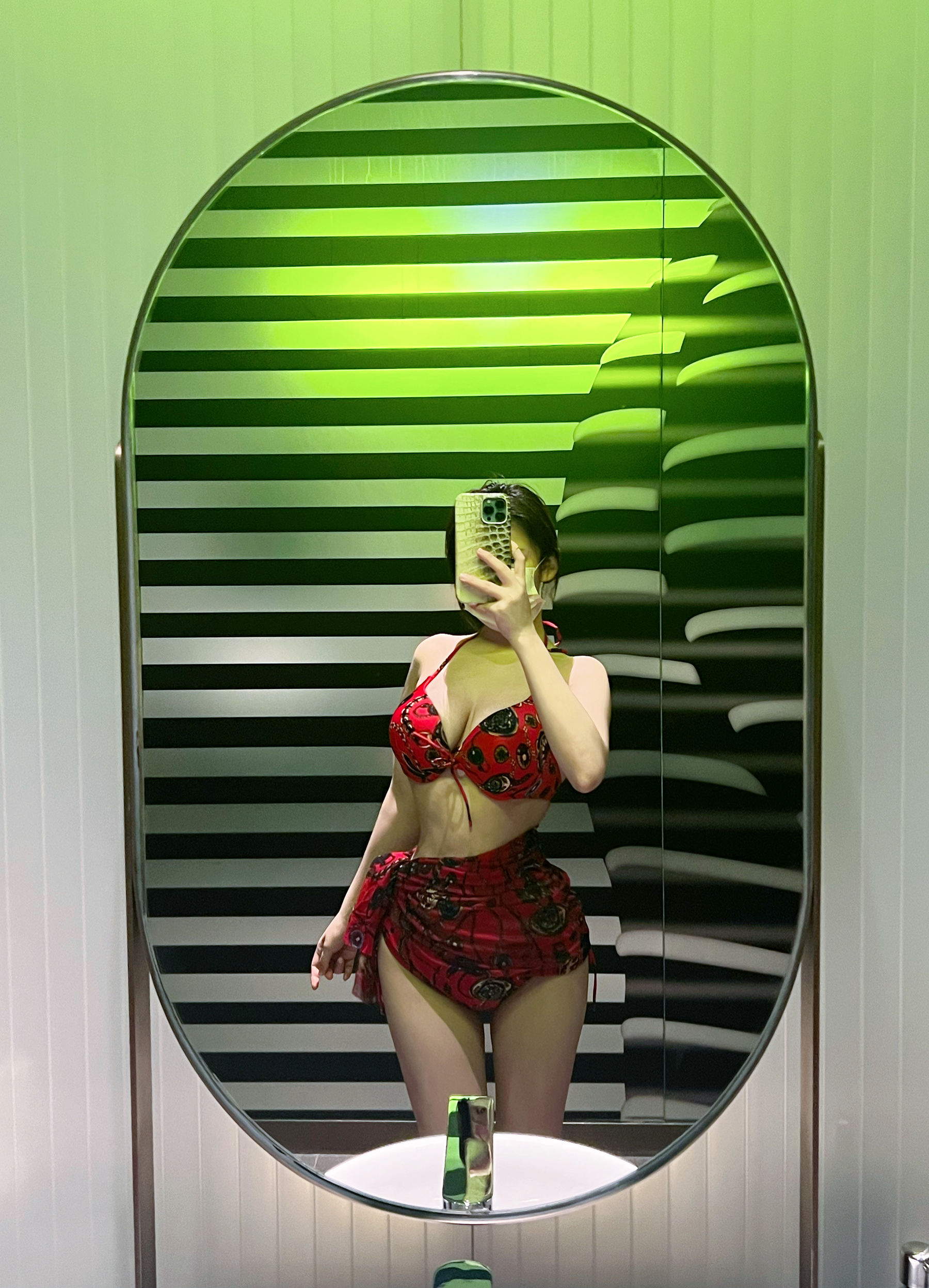 奔跑的晶骡儿 – 红色内衣 微密圈-第6张
