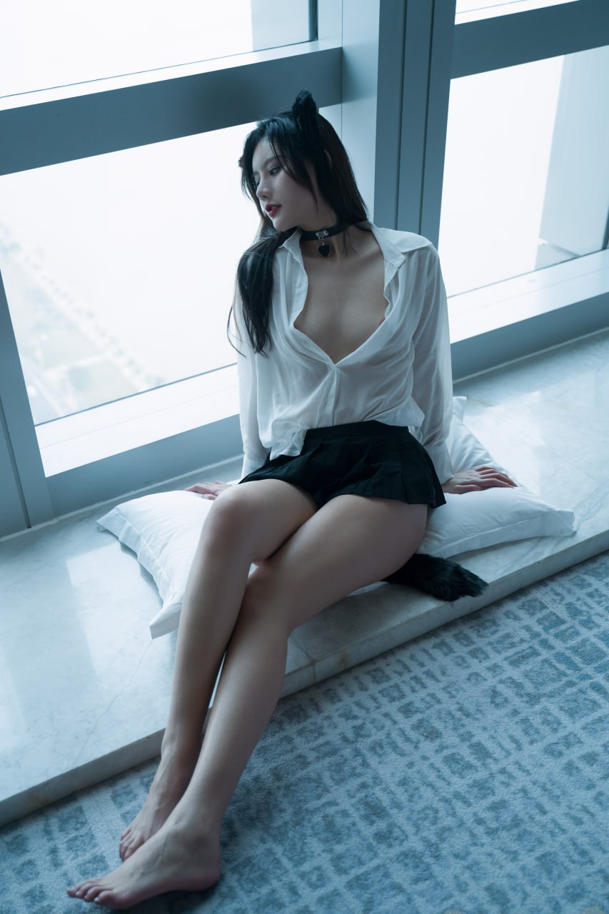 阿朱  性感猫女 微密圈-第3张