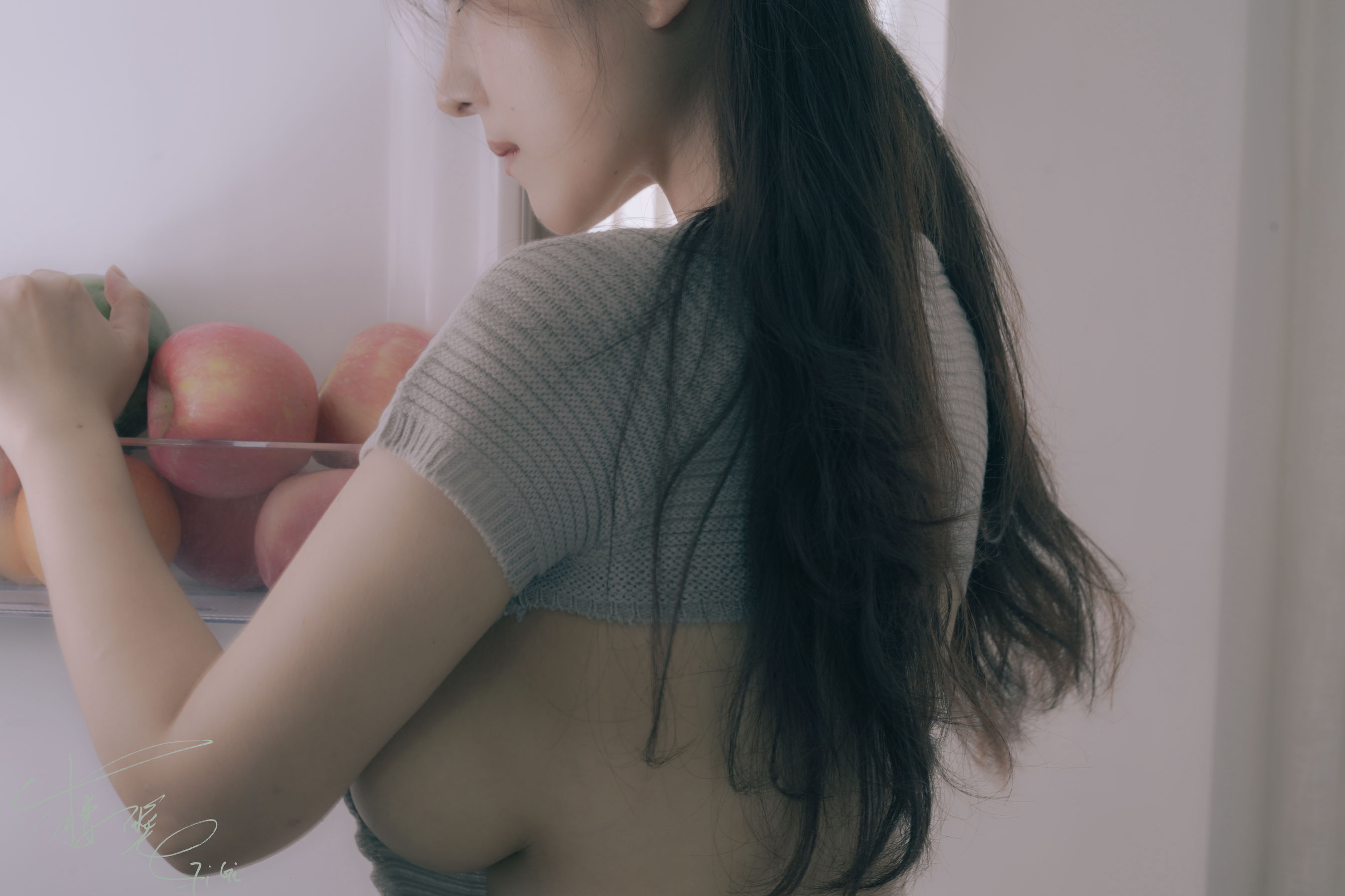 网络红人樱晚gigi – 温.度 微密圈-第3张