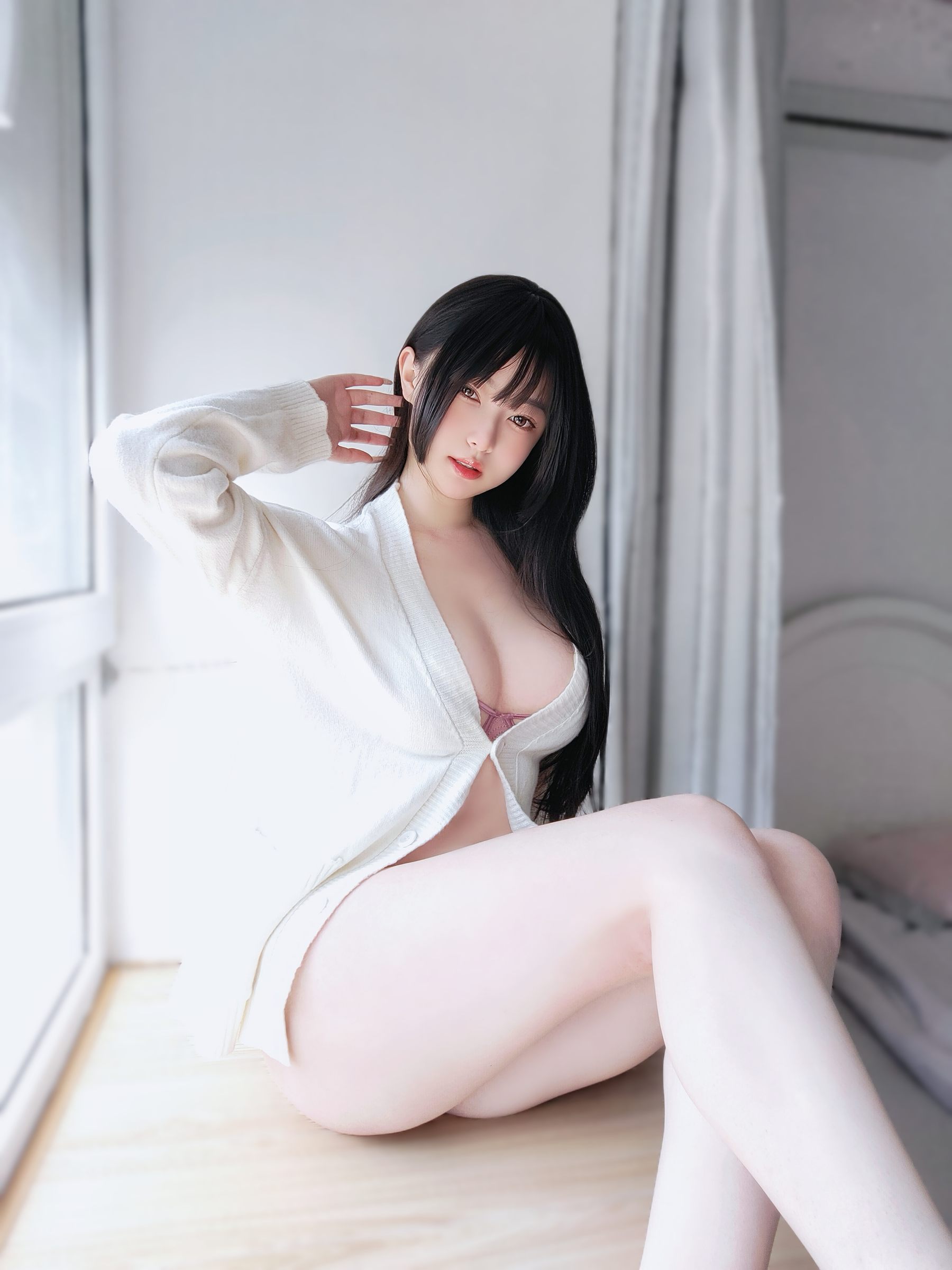 女主K – 素颜的清晨 微密圈-第3张