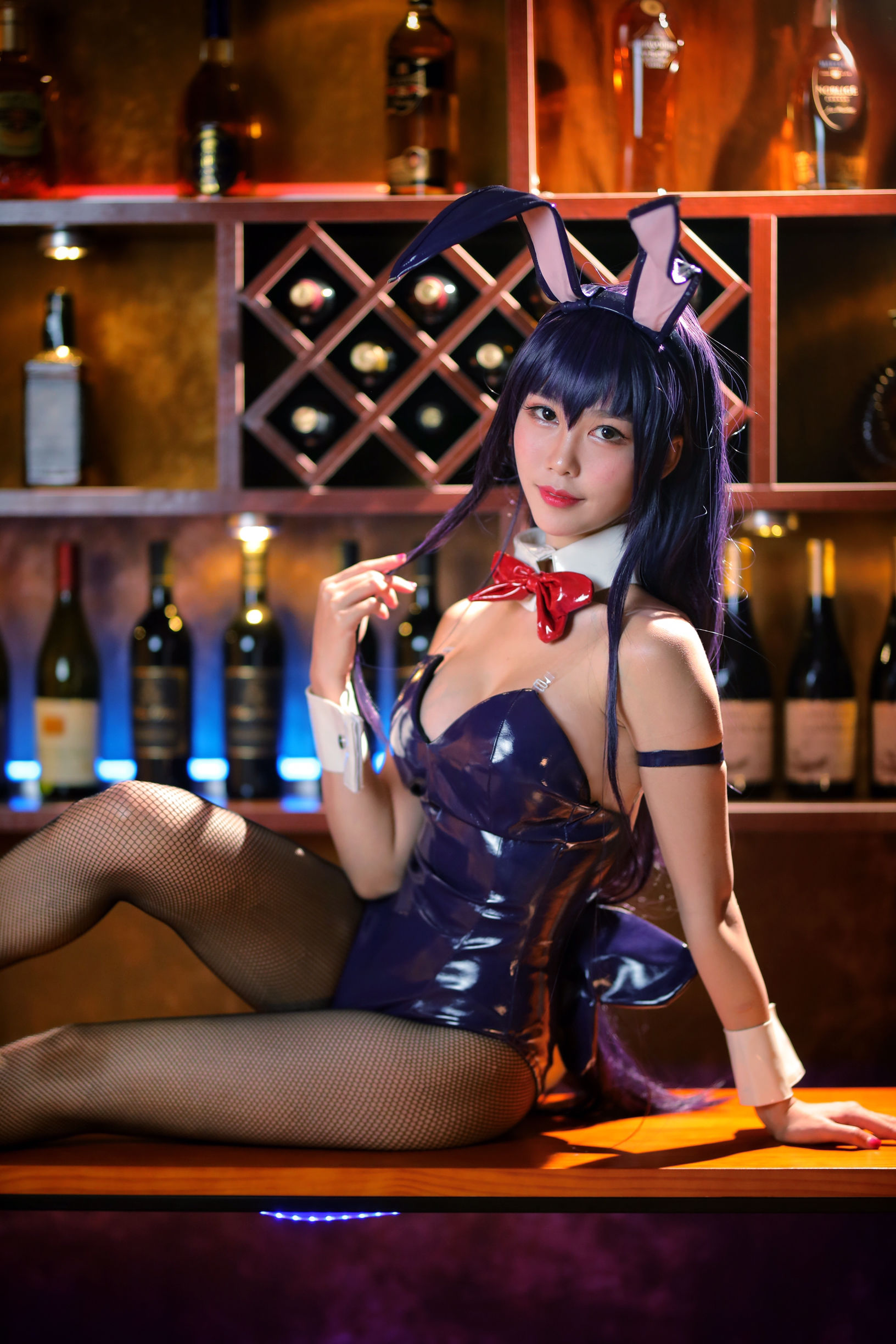 抖娘-利世 – 霞之丘诗羽 兔女郎 微密圈-第3张