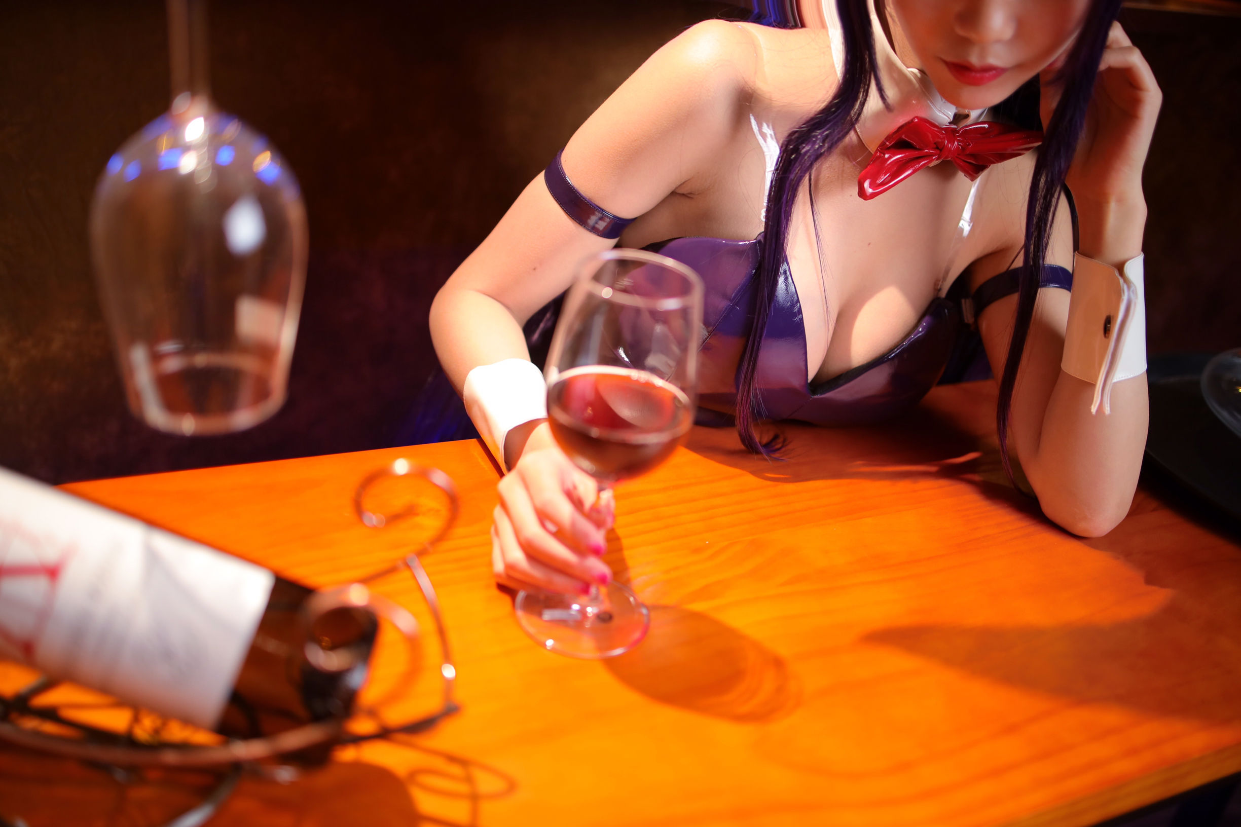 抖娘-利世 – 霞之丘诗羽 兔女郎 微密圈-第9张