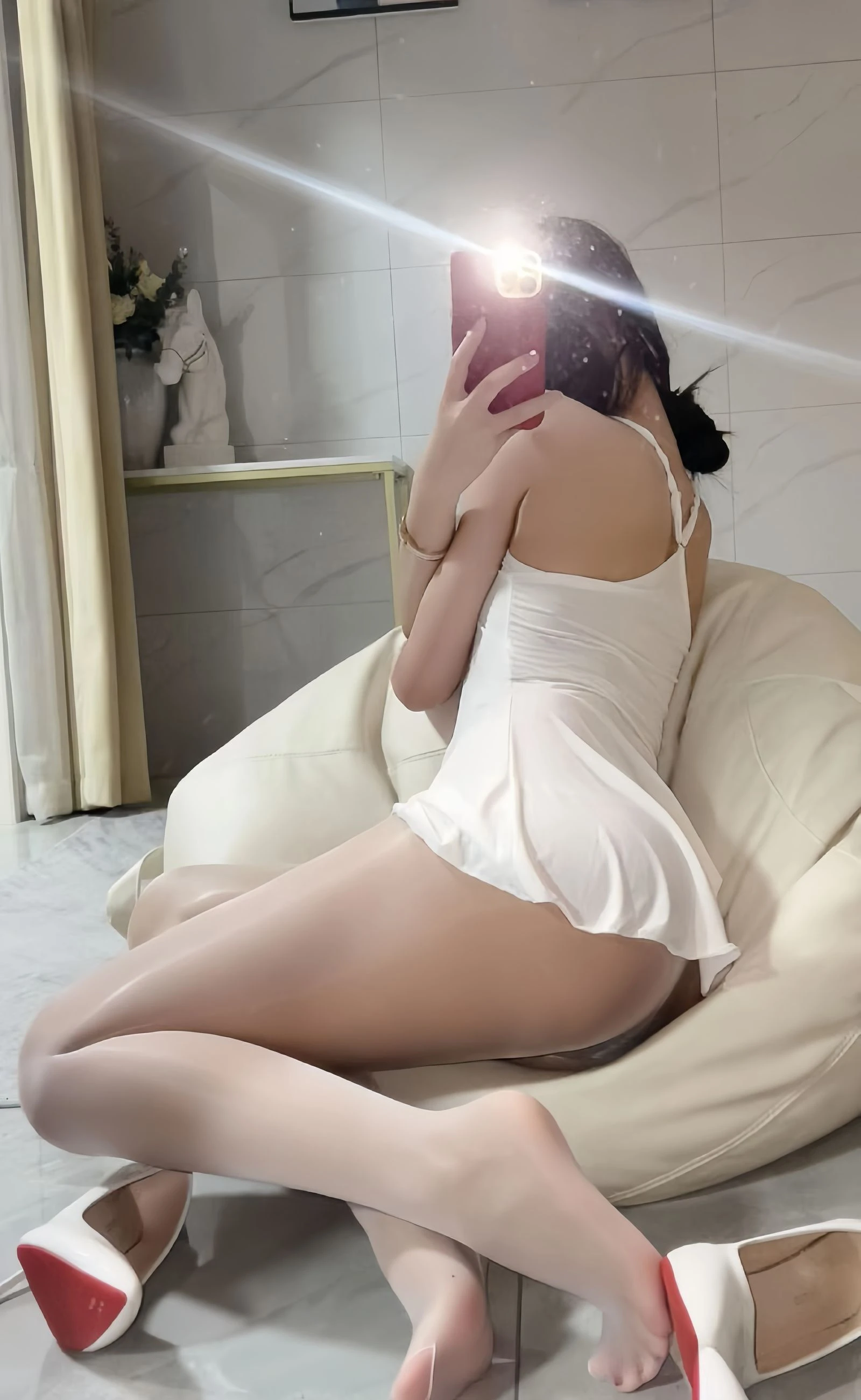 小酒伏特加 – 开档油丝 微密圈-第11张