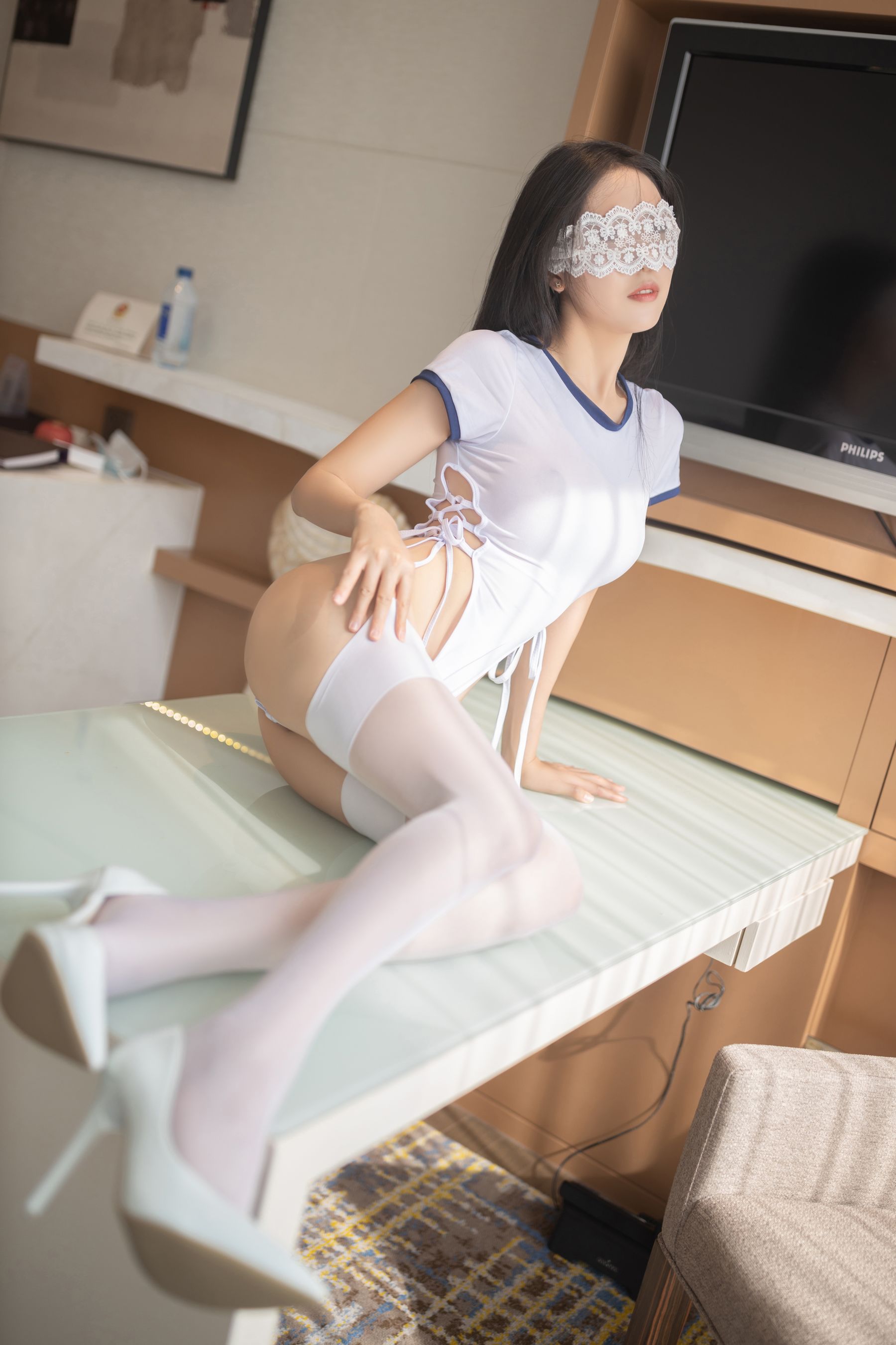抖娘-利世图集 – 眼罩高叉 微密圈-第69张