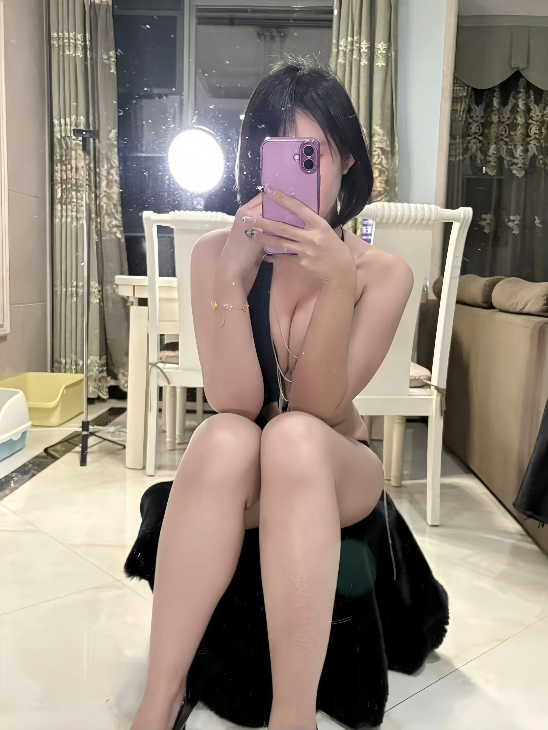 鹅鹅  连体比基尼泳装 微密圈-第20张