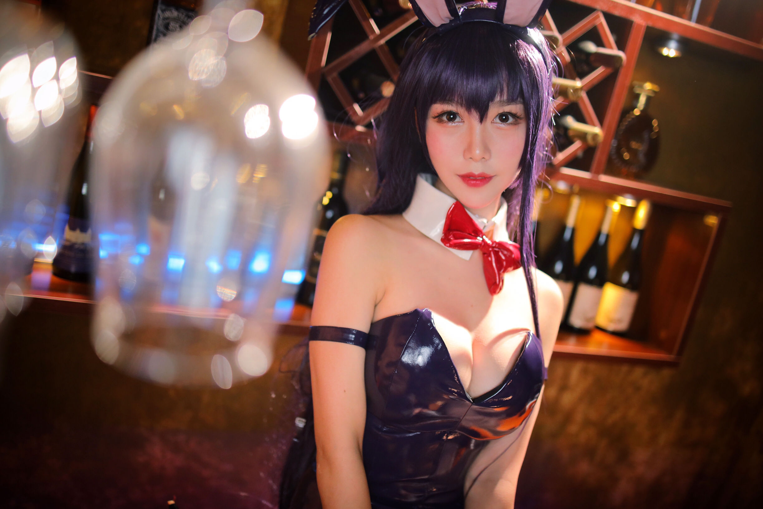 抖娘-利世 – 霞之丘诗羽 兔女郎 微密圈-第40张