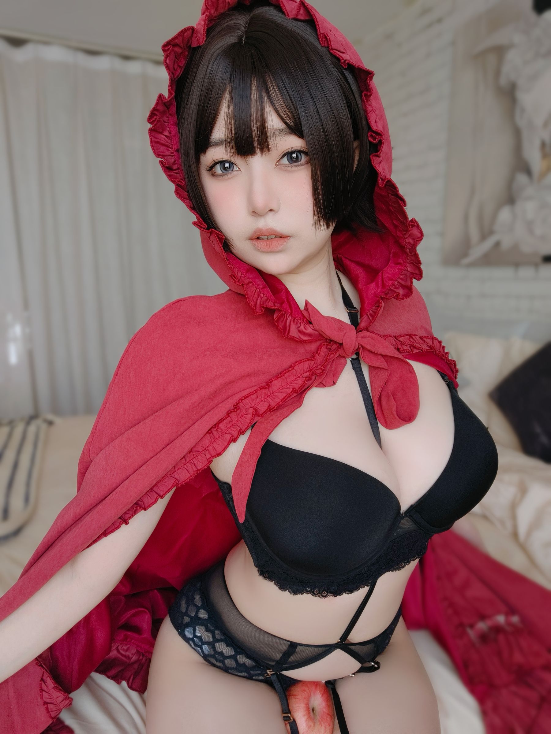 女主K – 小红帽和红苹果 微密圈-第33张