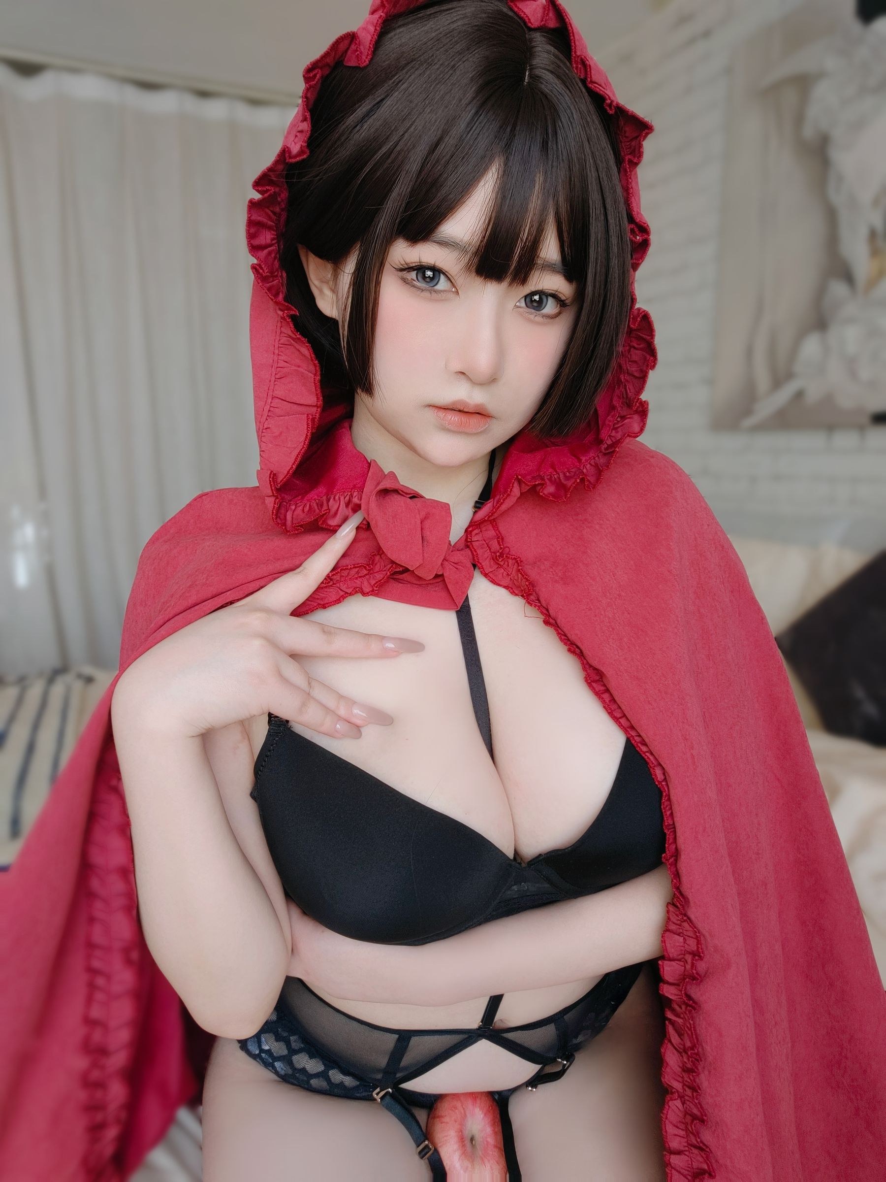 女主K – 小红帽和红苹果 微密圈-第36张