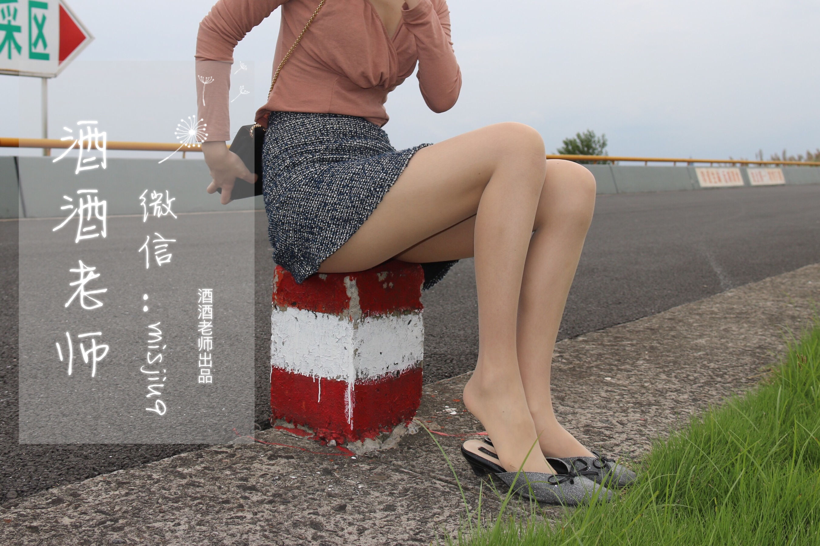 酒酒老师 – 办公室通勤丝袜集 微密圈-第3张
