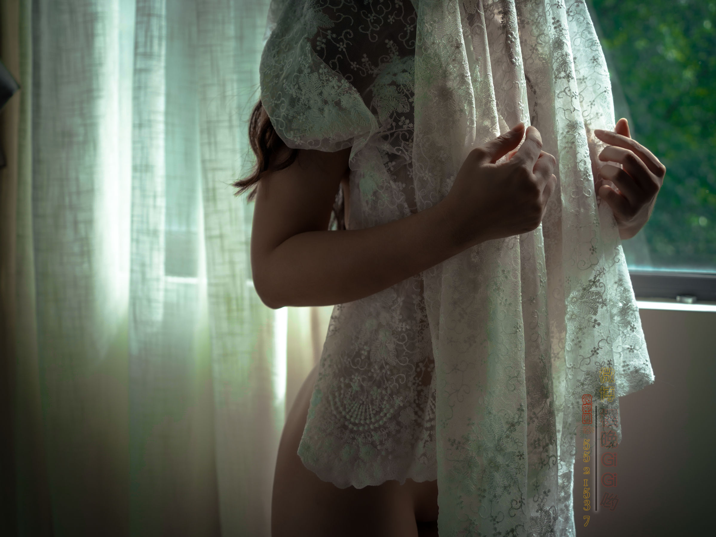 网络红人樱晚gigi – 余夏的光 微密圈-第3张