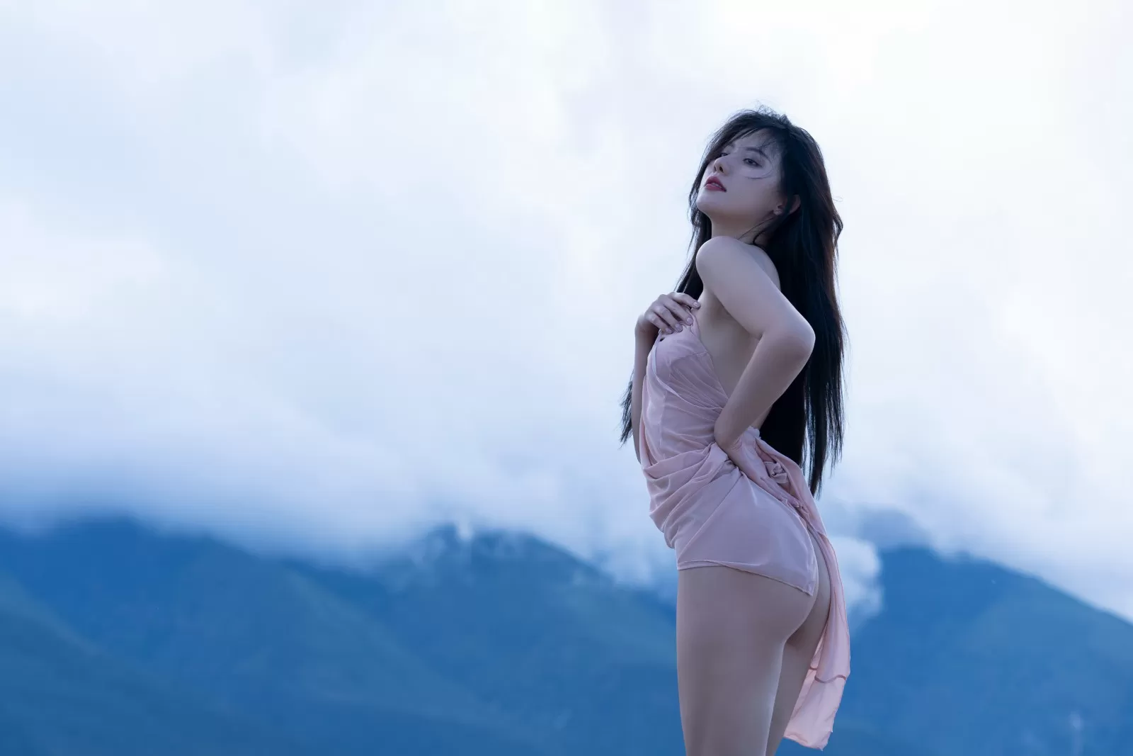就是阿朱啊 – 屋顶 微密圈-第21张