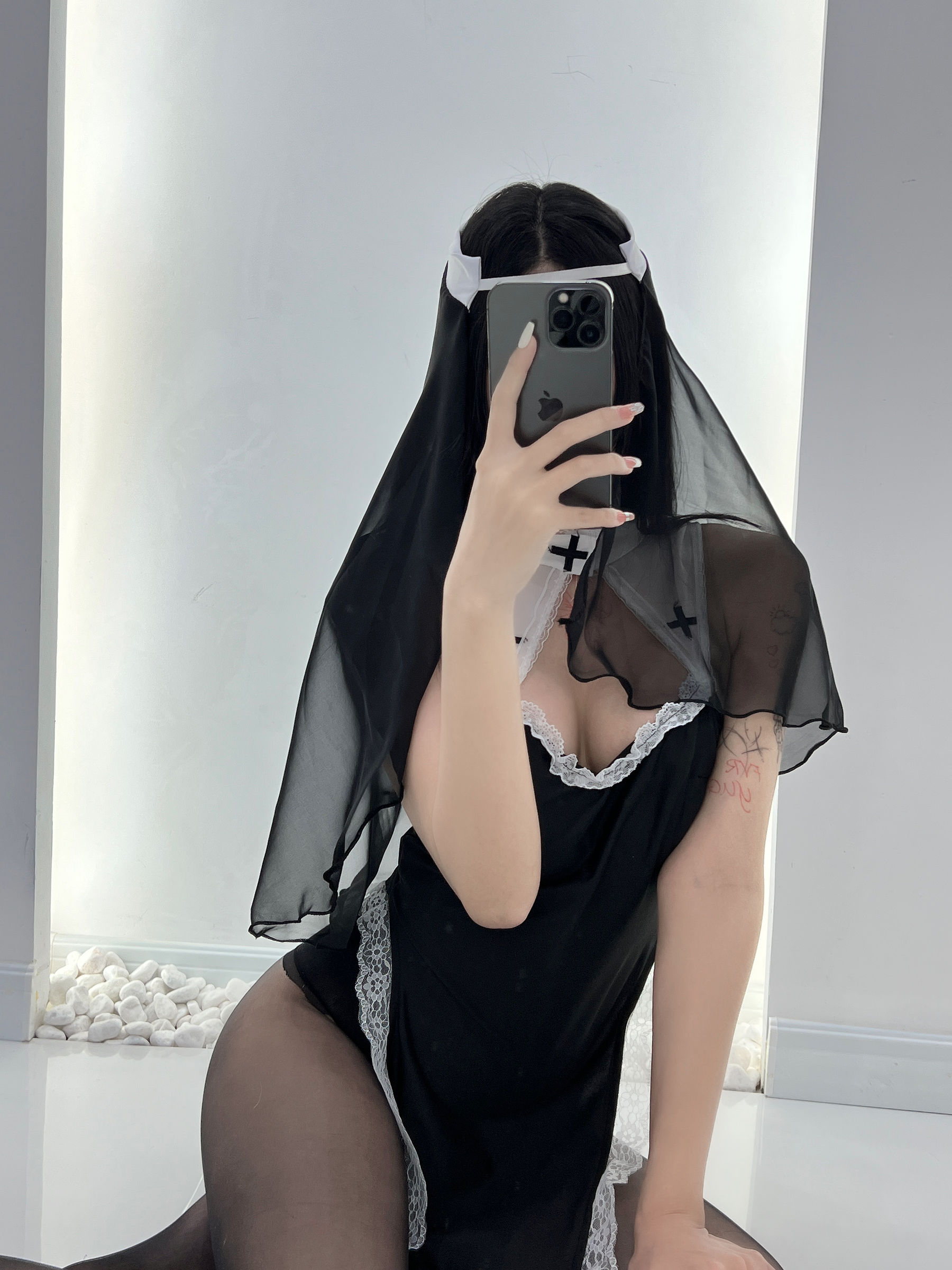 魚神 – 修女服 微密圈-第5张