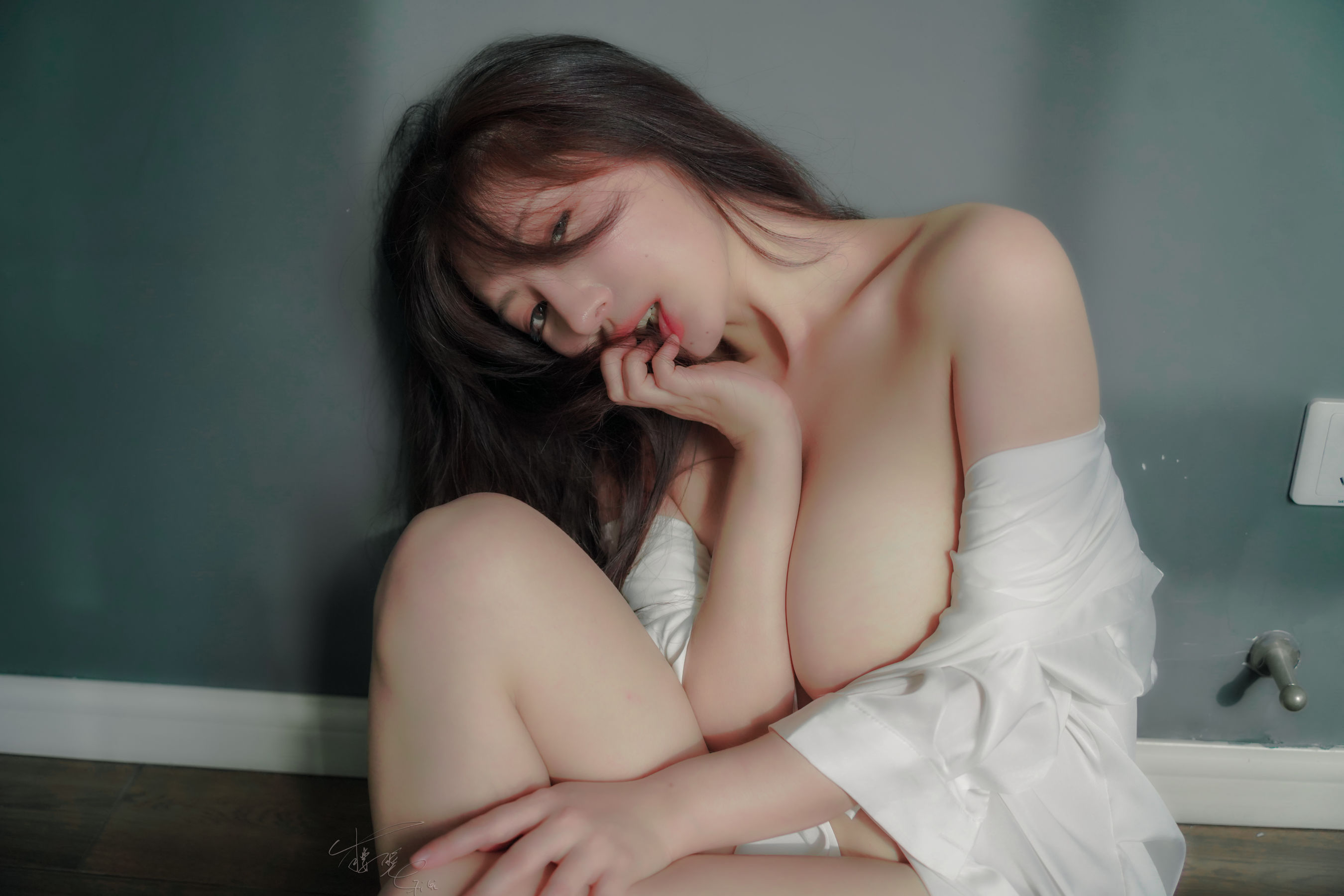 网络红人樱晚gigi – 轻拂胭脂 微密圈-第8张
