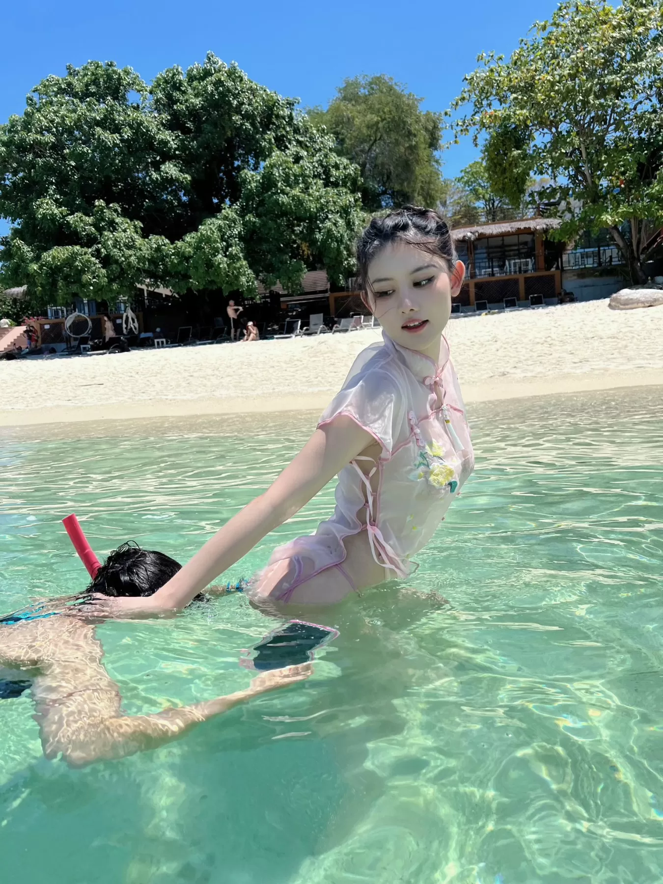 就是阿朱啊 – 紫色纱裙 微密圈-第36张