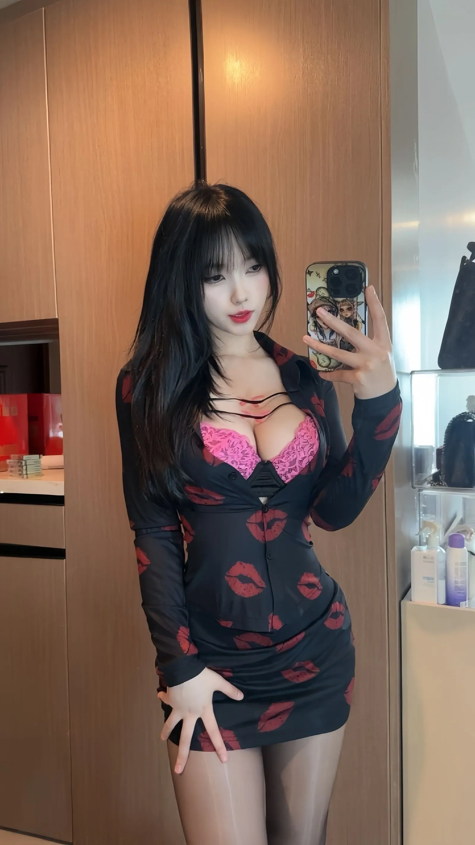 琳铛铛 – 性感蕾丝套装 微密圈-第32张