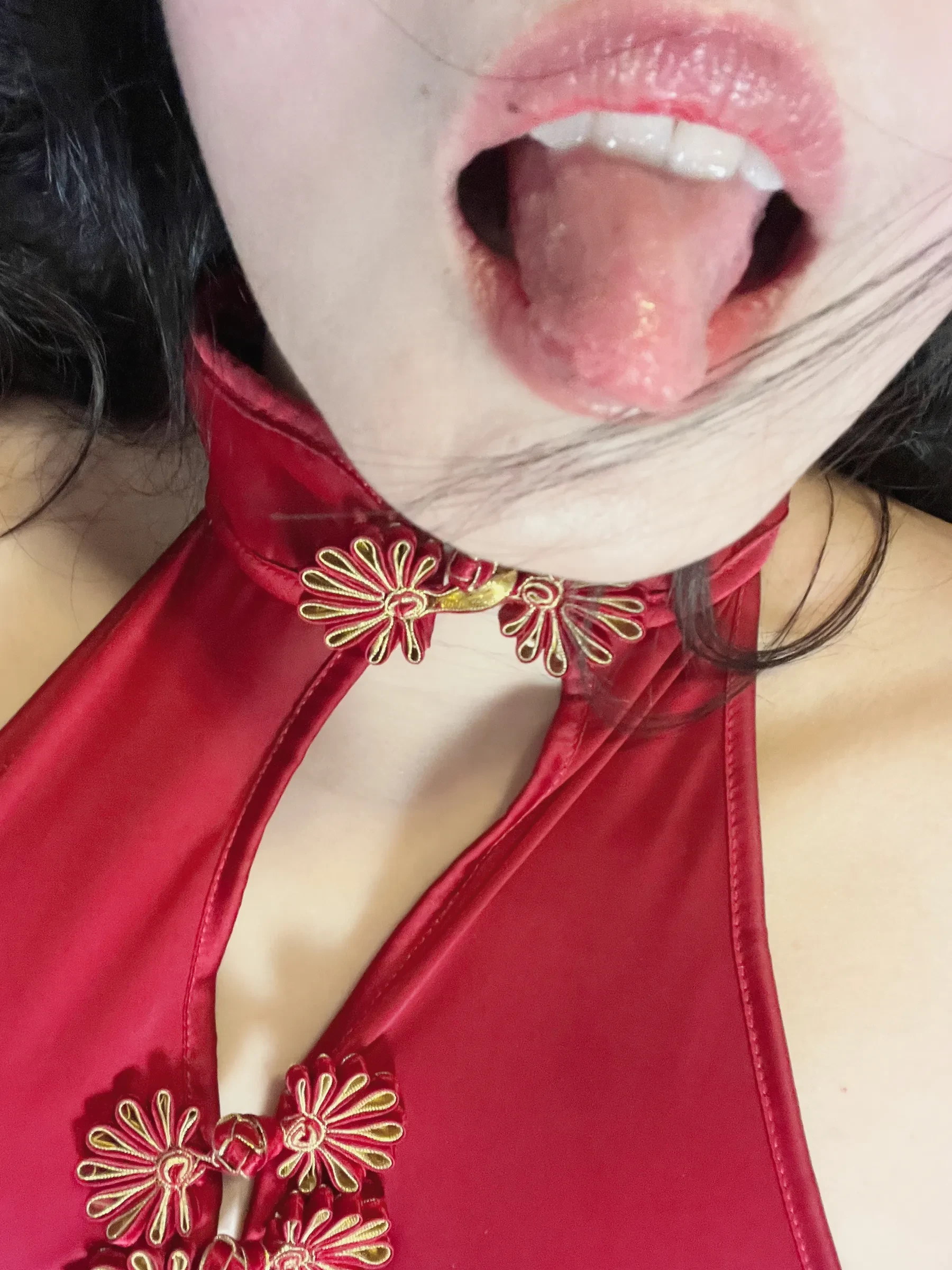 宝儿茹171 – 红色小肚兜 微密圈-第4张