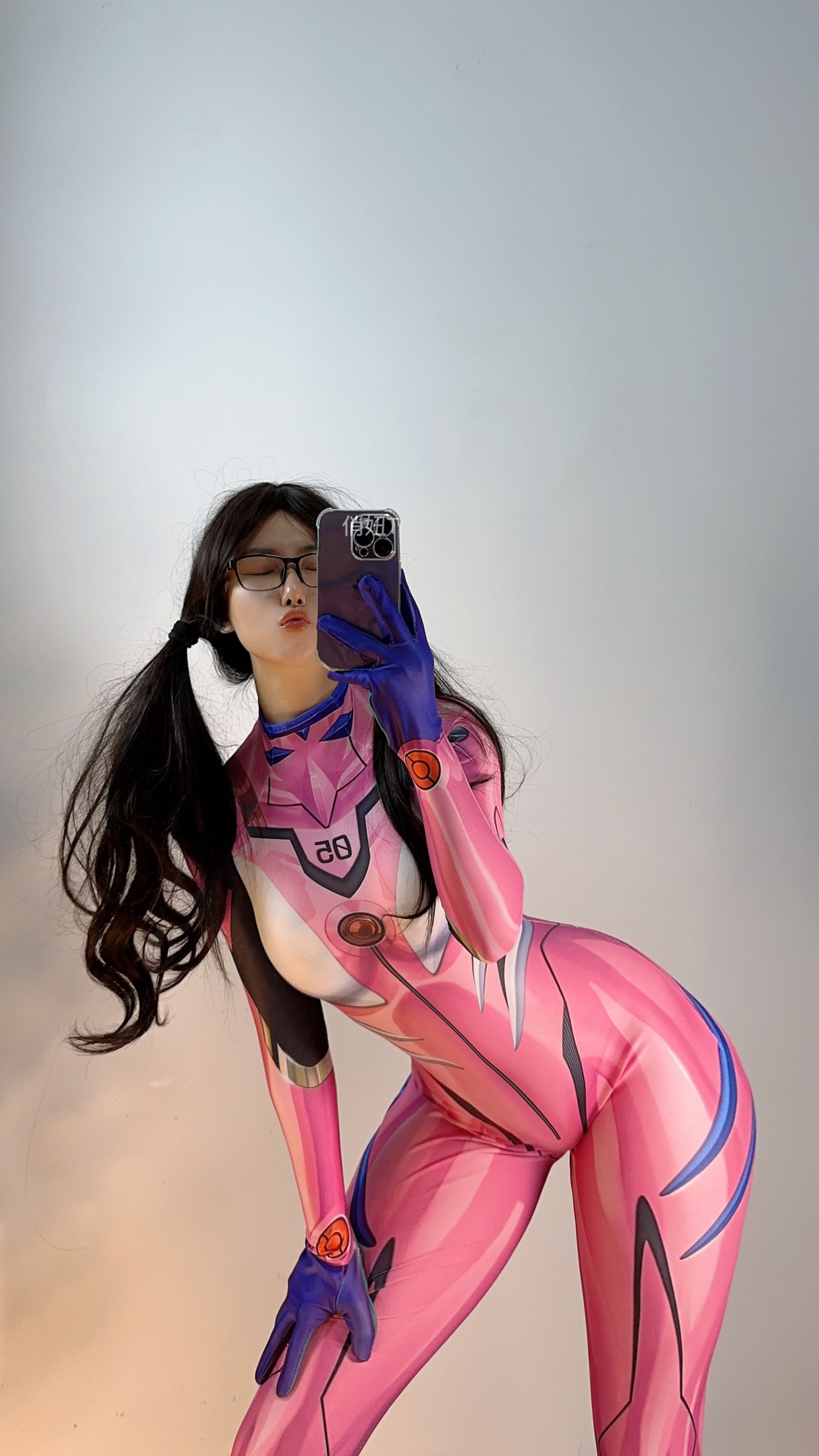 俏妞qiaoniuTT – 紧身连体 微密圈-第12张
