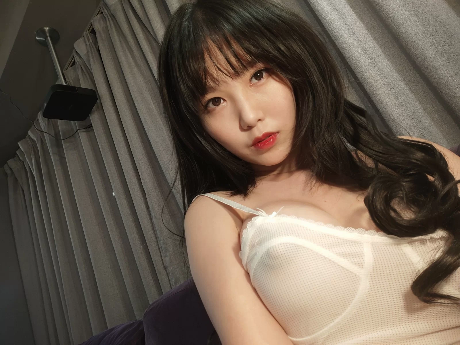 抖娘-利世 – 定制透视吊带自拍 微密圈-第2张