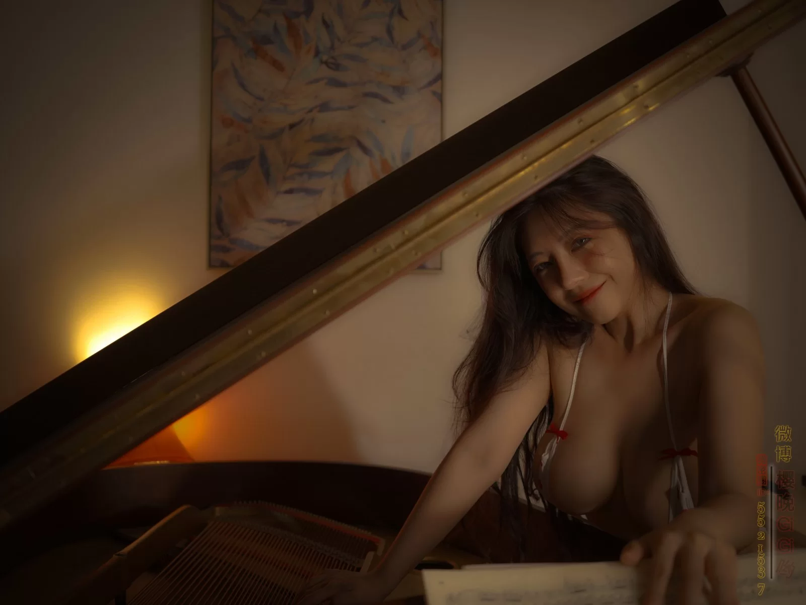 樱晚gigi – 微醺的草莓 微密圈-第6张