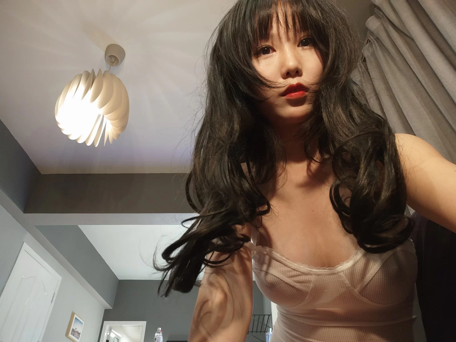 抖娘-利世 – 定制透视吊带自拍 微密圈-第13张