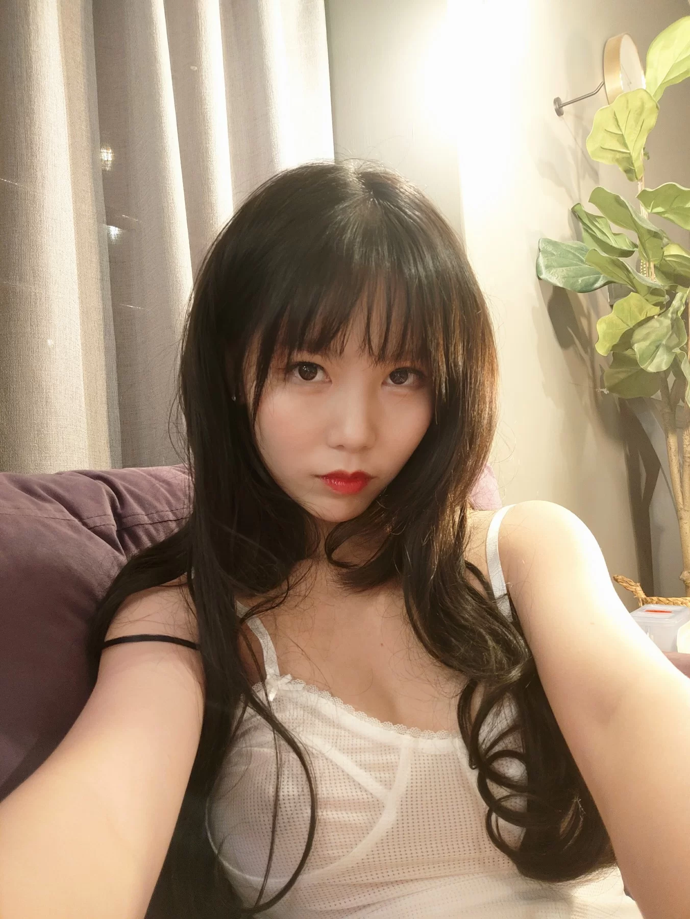 抖娘-利世 – 定制透视吊带自拍 微密圈-第12张