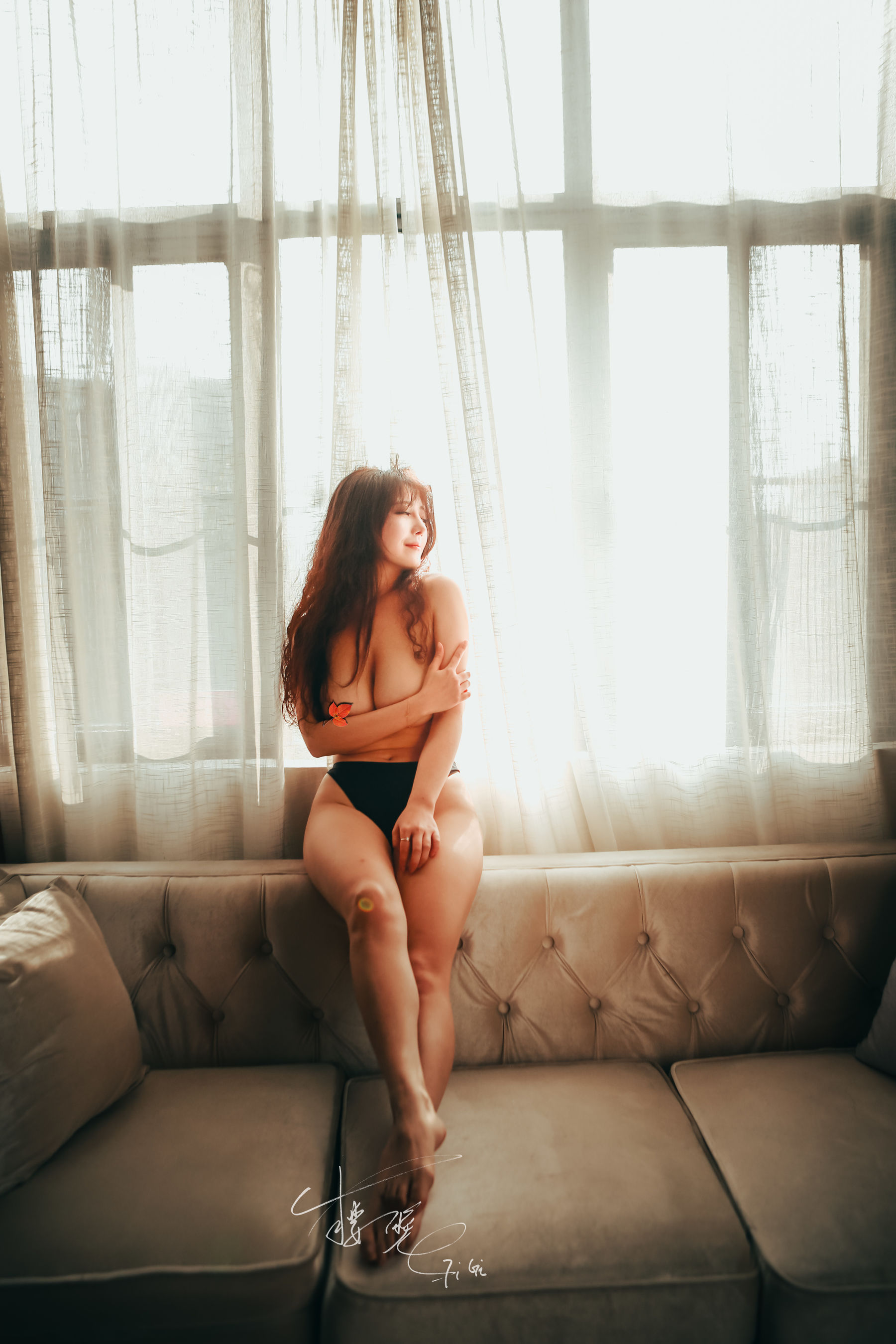 网络红人樱晚gigi – 迷情 微密圈-第3张