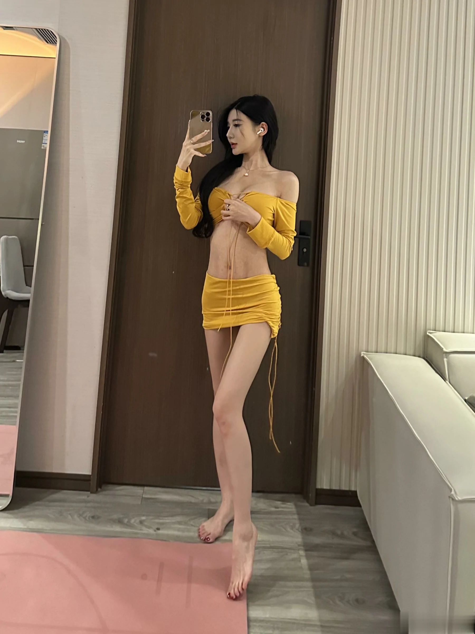 黎允熙baby – 柠檬黄 微密圈-第4张