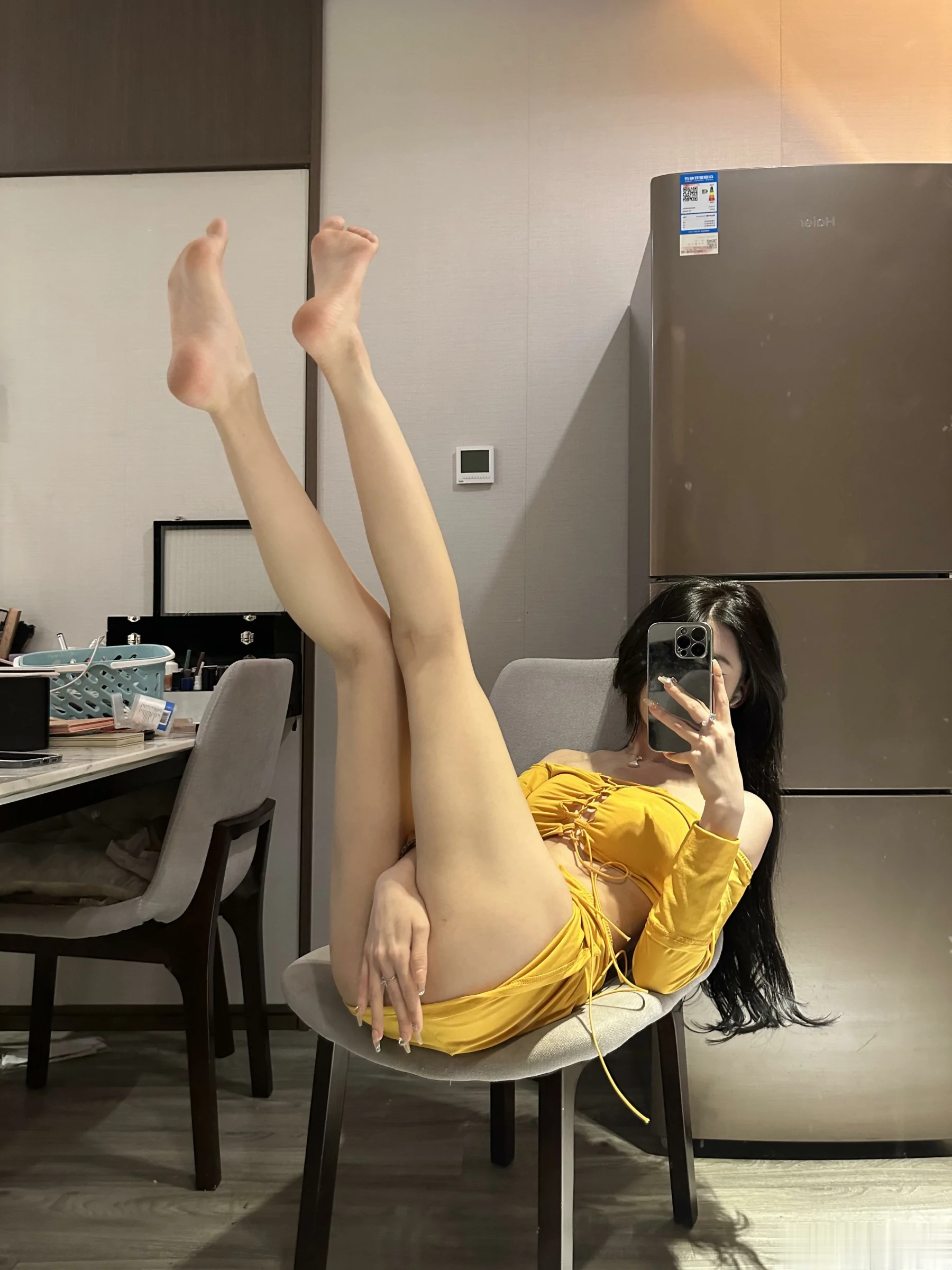 黎允熙baby – 柠檬黄 微密圈-第3张