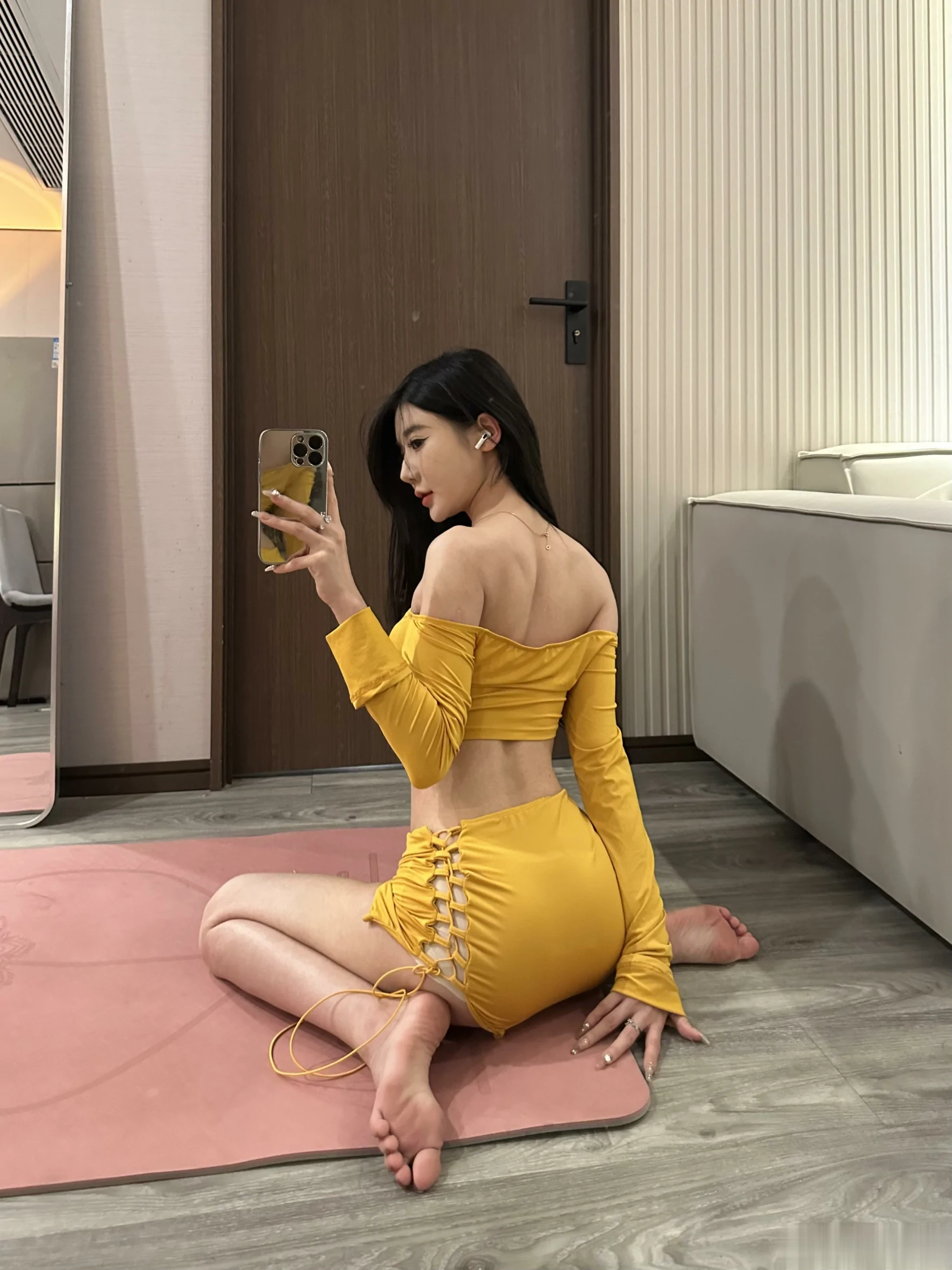 黎允熙baby – 柠檬黄 微密圈-第9张