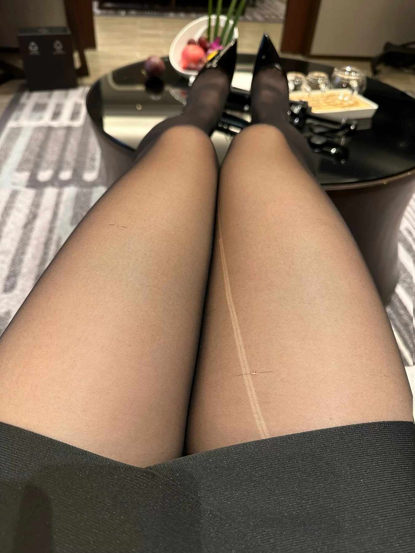 陈大小姐 – 黑丝正泰装 微密圈-第28张