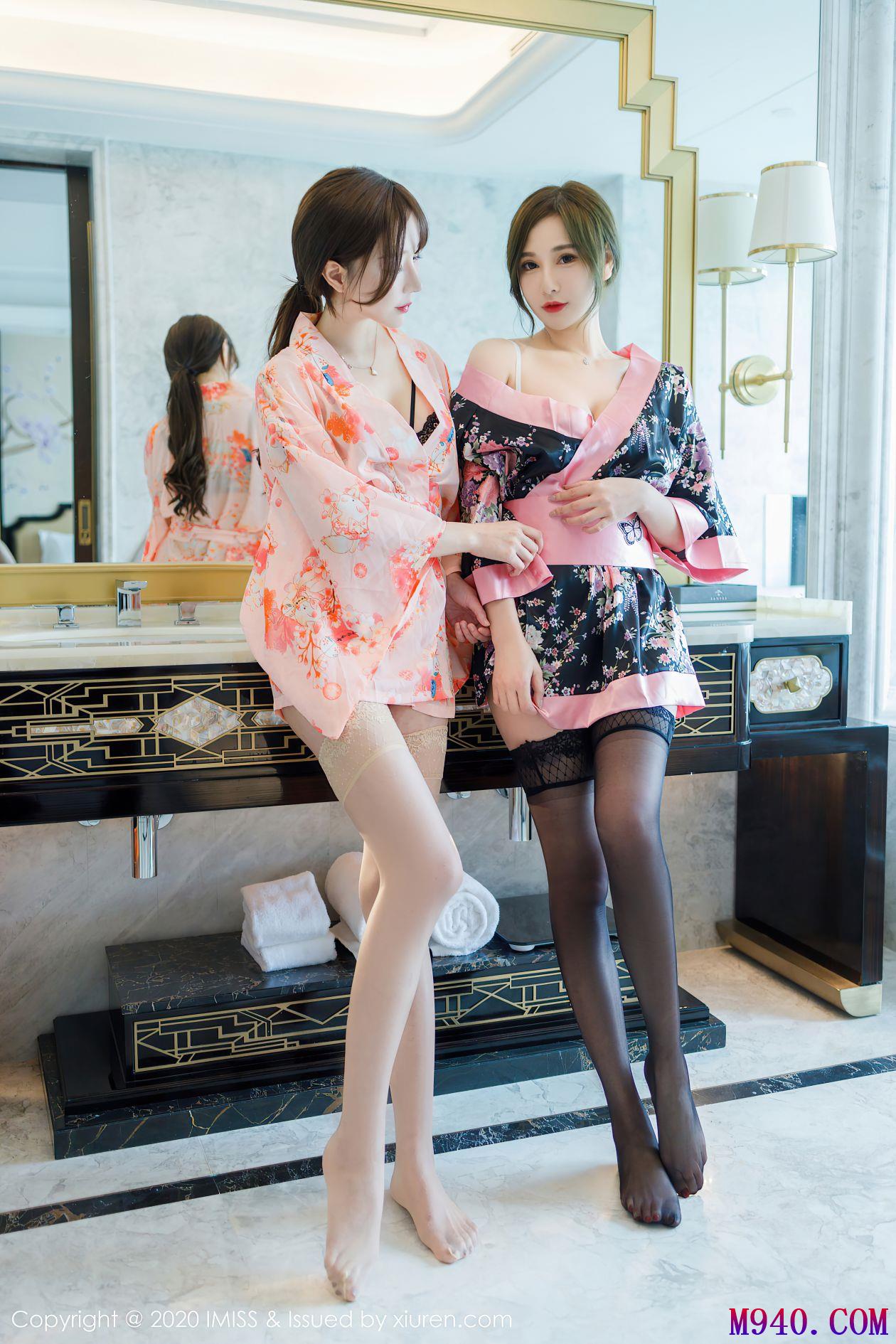 [IMISS爱蜜社] 2020.08.14 VOL.493 模特合集 Lavinia肉肉 LindaLinda [73P-703MB]