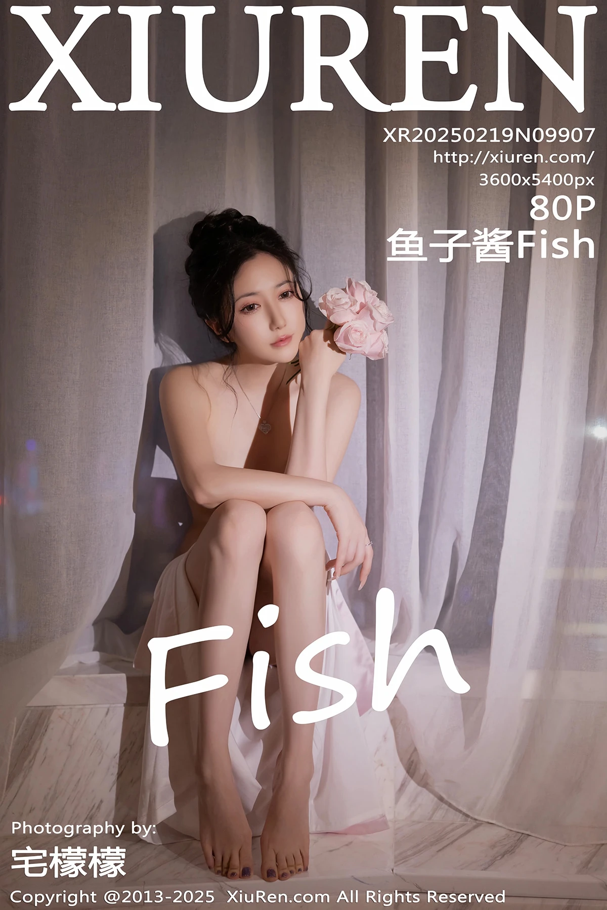 [秀人网] 2025.02.19 No.9907 鱼子酱Fish、秀人旗下#[80P]-001