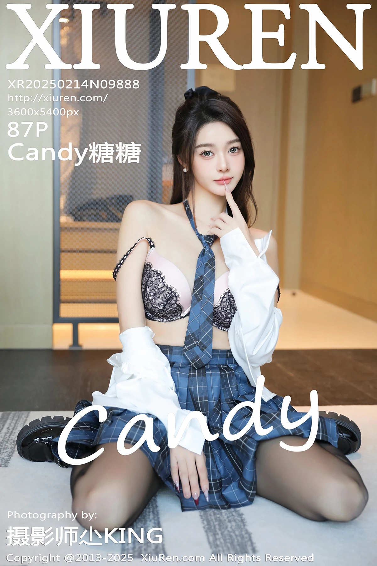 [秀人网] 2025.02.14 No.9888 Candy糖糖、秀人旗下#[87P]-001