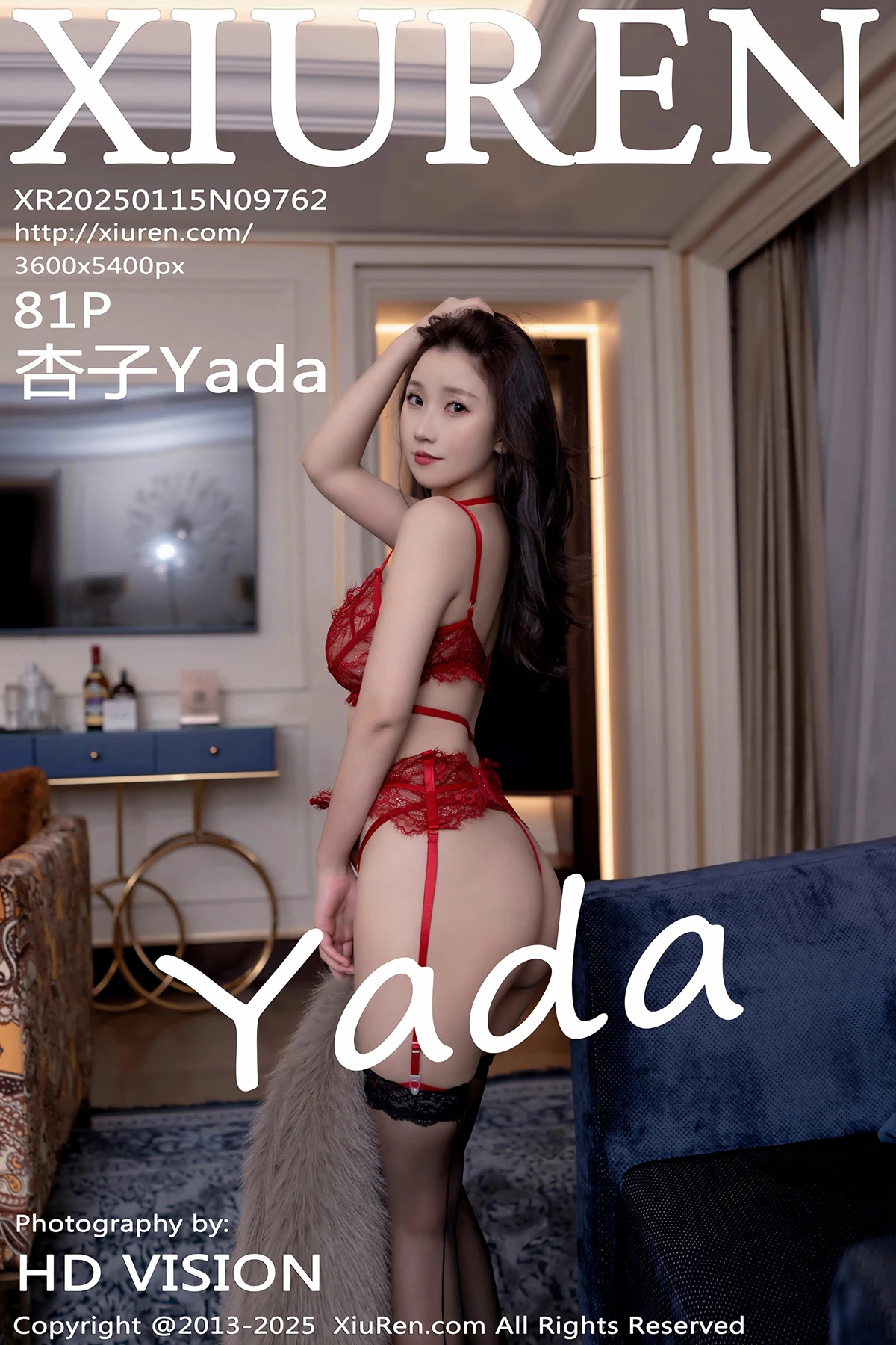 [秀人网] 2025.01.15 No.9762 杏子Yada、秀人旗下#[81P]-001