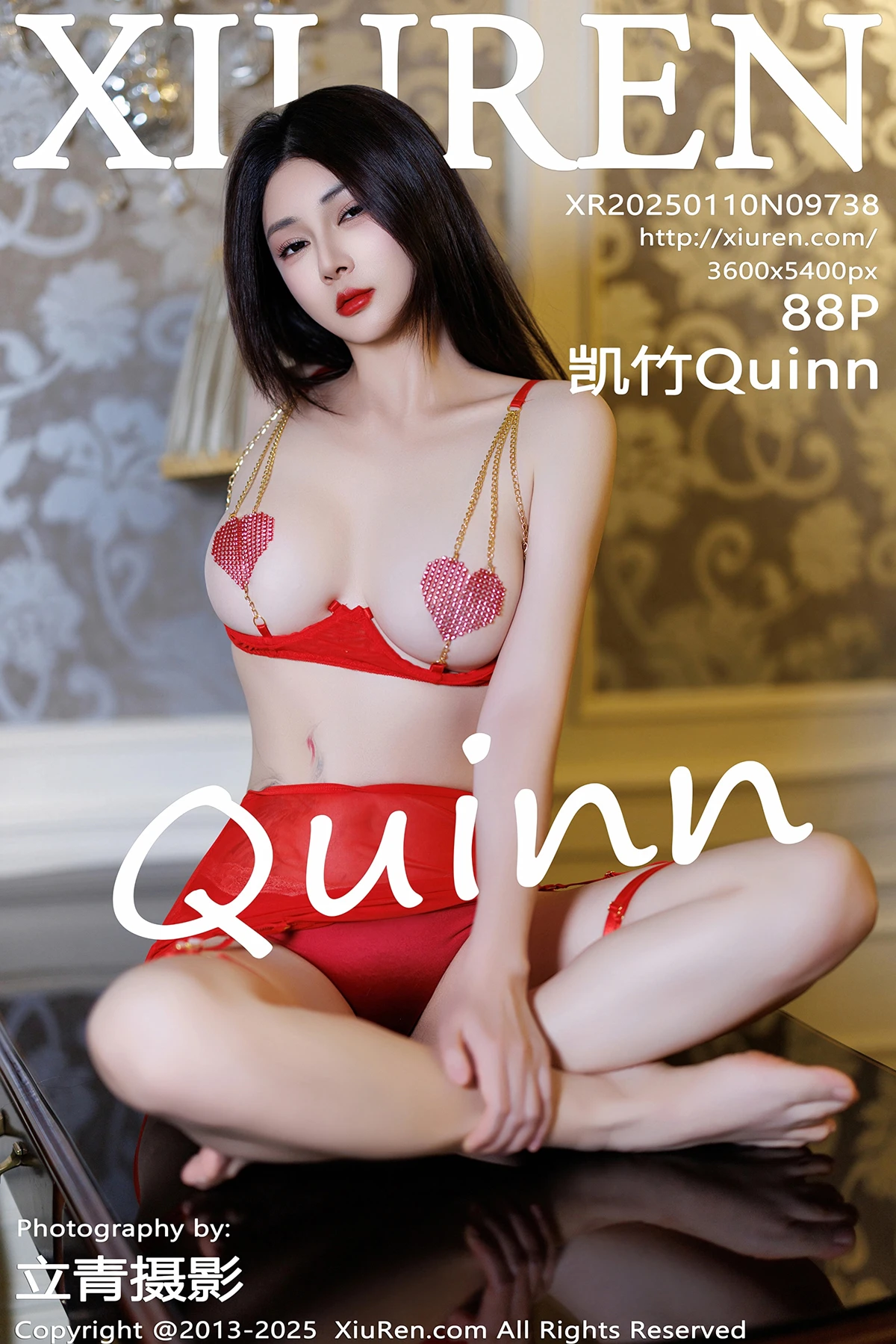 [秀人网] 2025.01.10 No.9738 凯竹Quinn、秀人旗下#[88P]-001