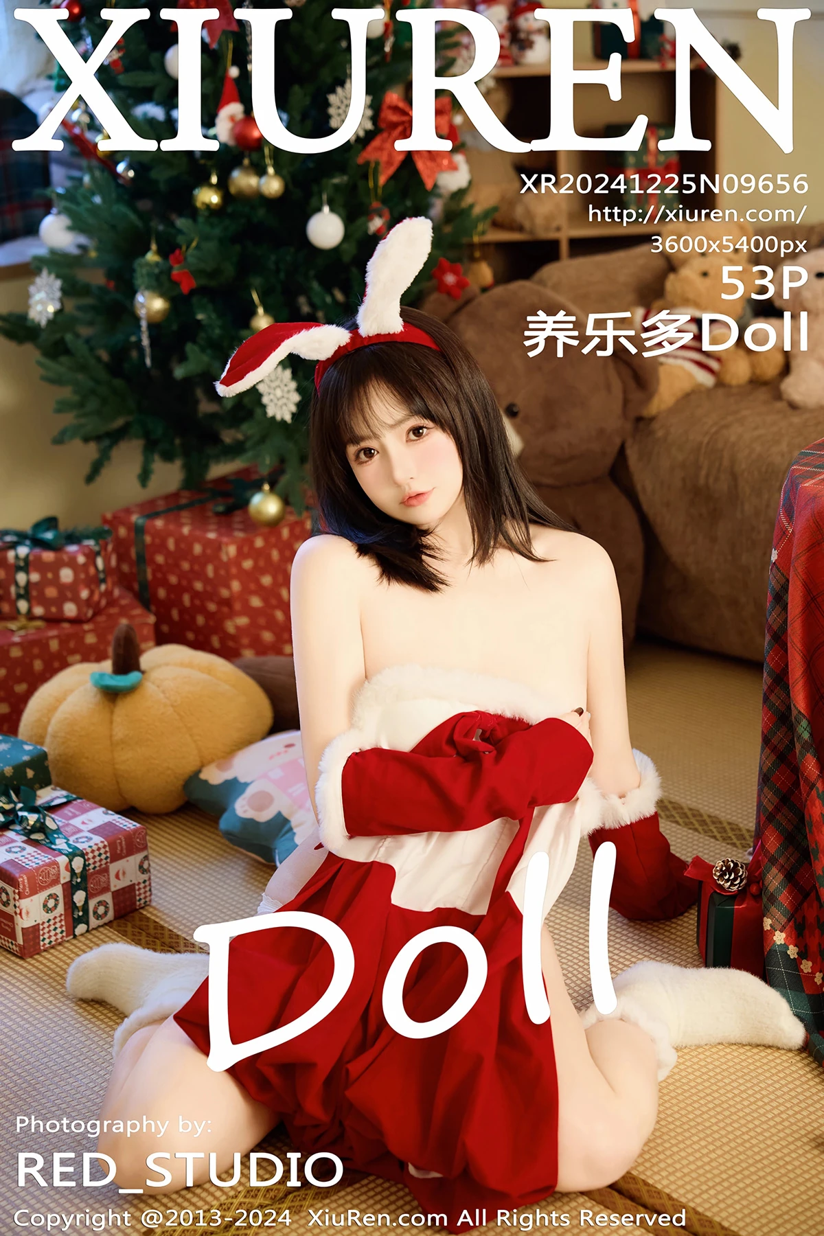 [秀人网] 2024.12.25 No.9656 养乐多Doll、秀人旗下#[53P]-001