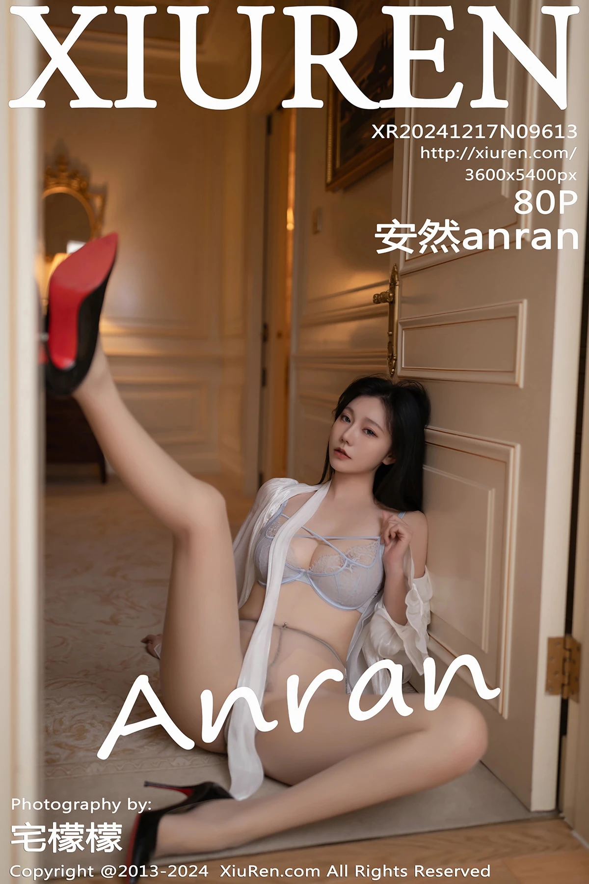 [秀人网] 2024.12.17 No.9613 安然anran、秀人旗下#[80P]-001
