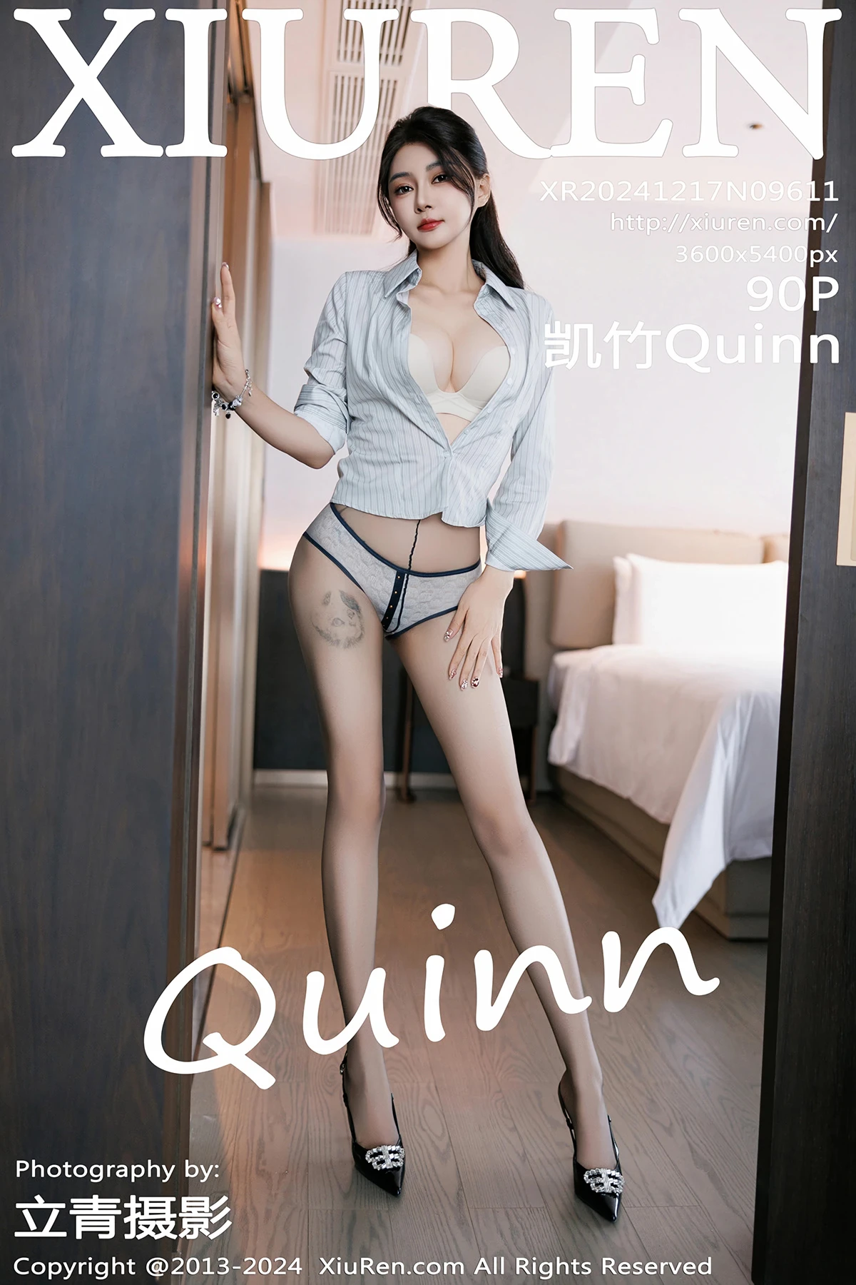 [秀人网] 2024.12.17 No.9611 凯竹Quinn、秀人旗下#[90P]-001