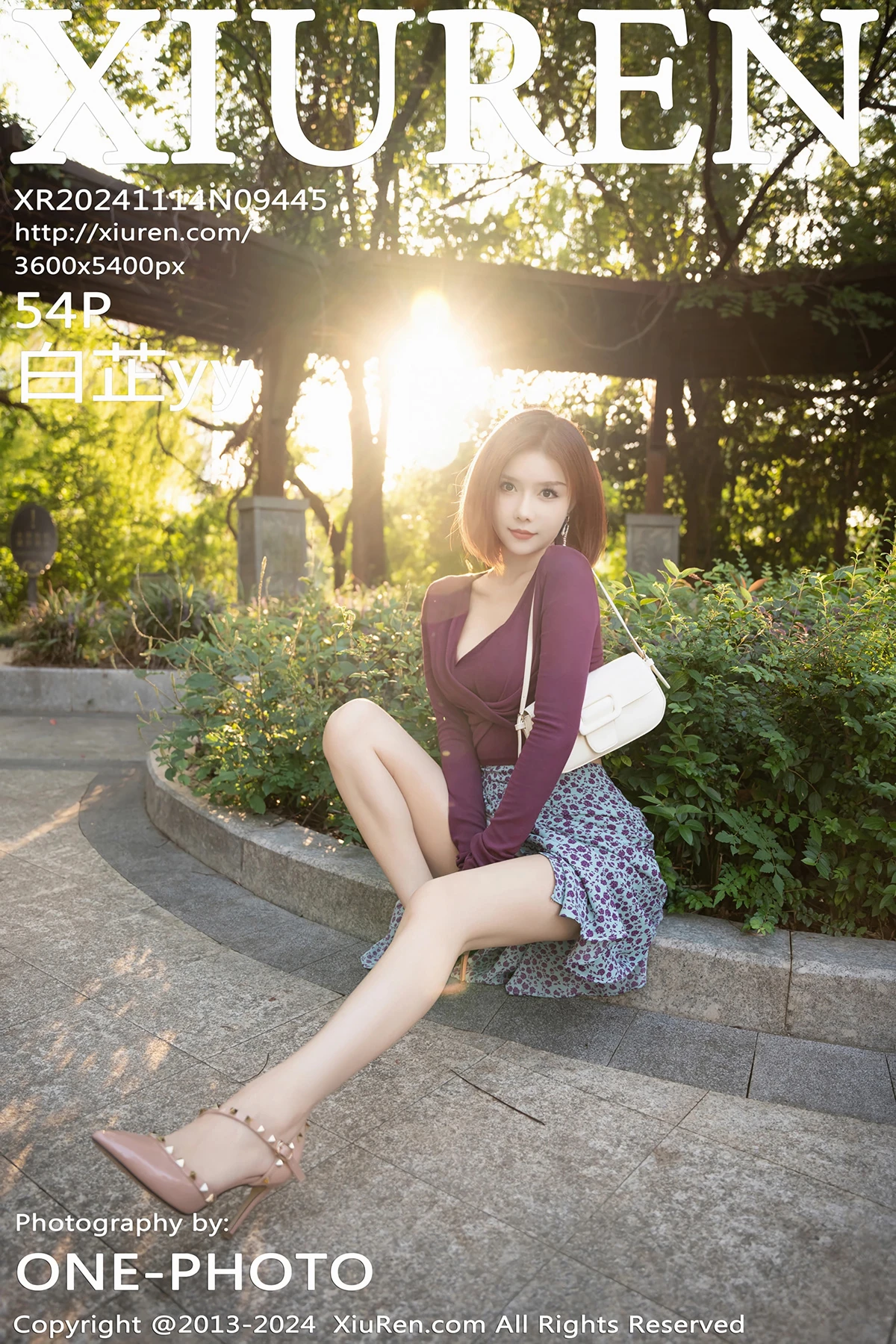 [秀人网] 2024.11.14 No.9445 白芷yy、秀人旗下#[54P]-001
