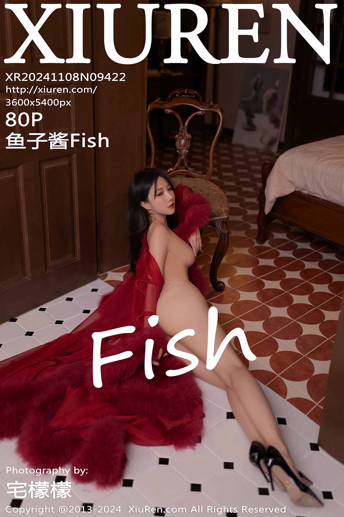 [秀人网] 2024.11.08 No.9422 鱼子酱Fish、秀人旗下#[80P]-001