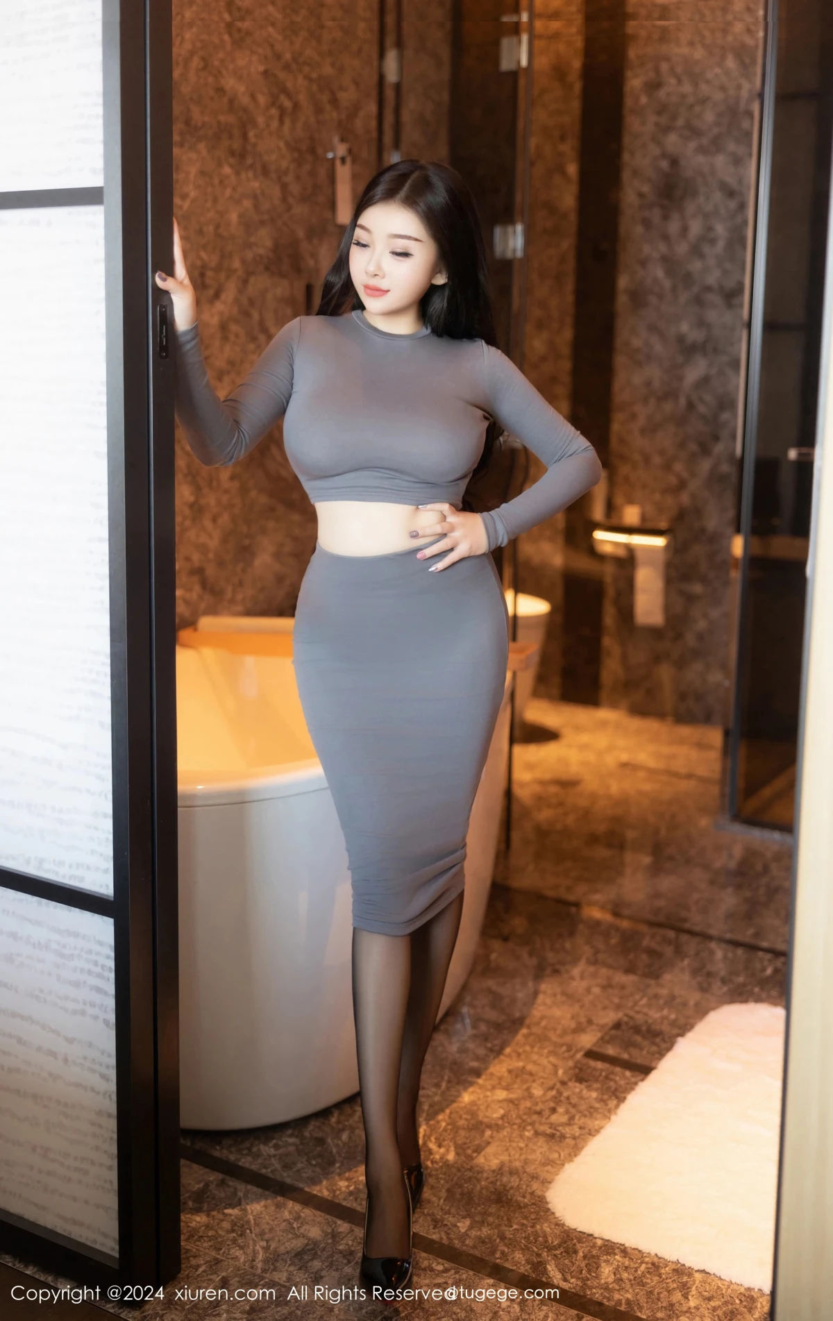 [秀人网] 2024.10.22 No.9325 白洁Bessie、秀人旗下#[80P]-005