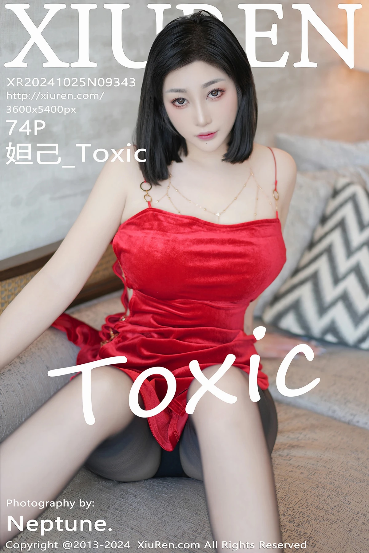 [秀人网] 2024.10.25 No.9343 妲己_Toxic、秀人旗下#[74P]-001