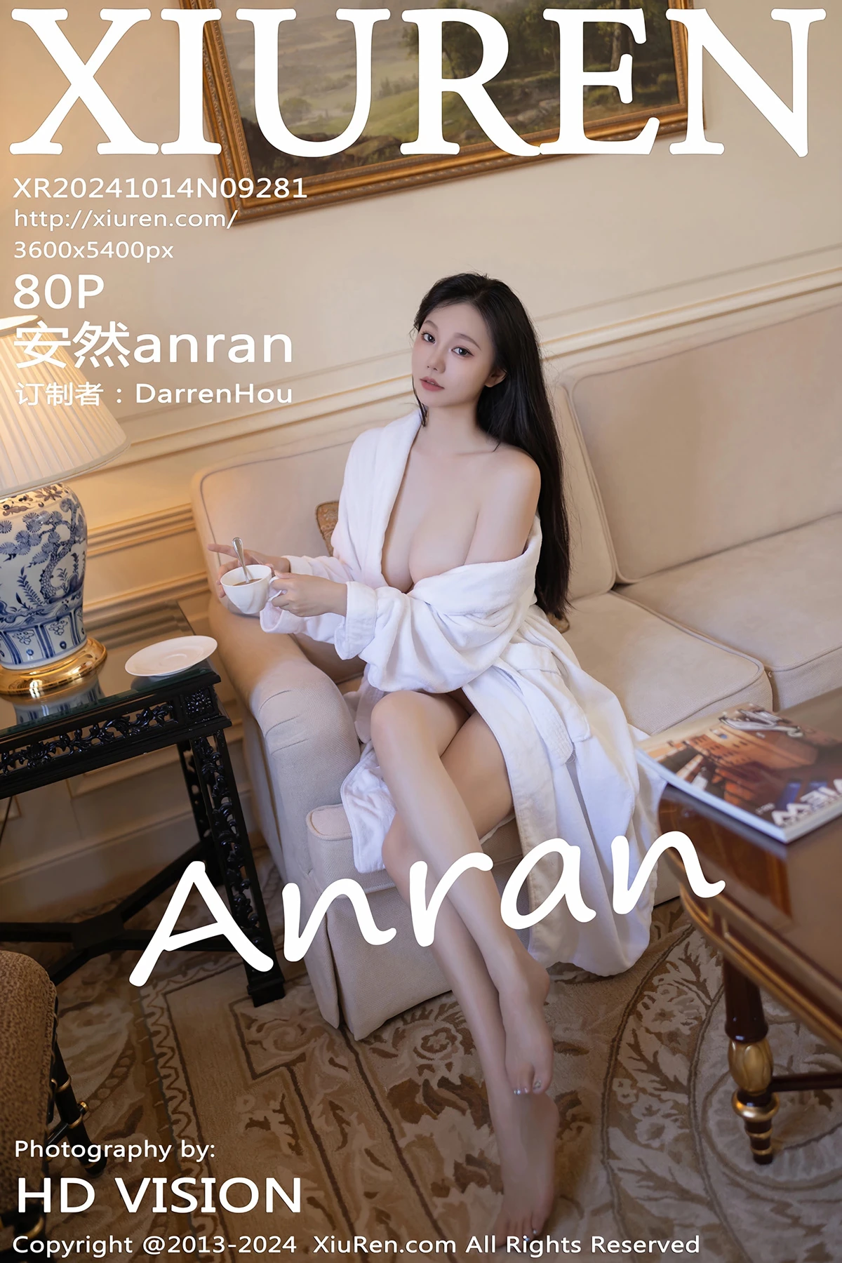 [秀人网] 2024.10.14 No.9281 安然anran、秀人旗下#[80P]-001