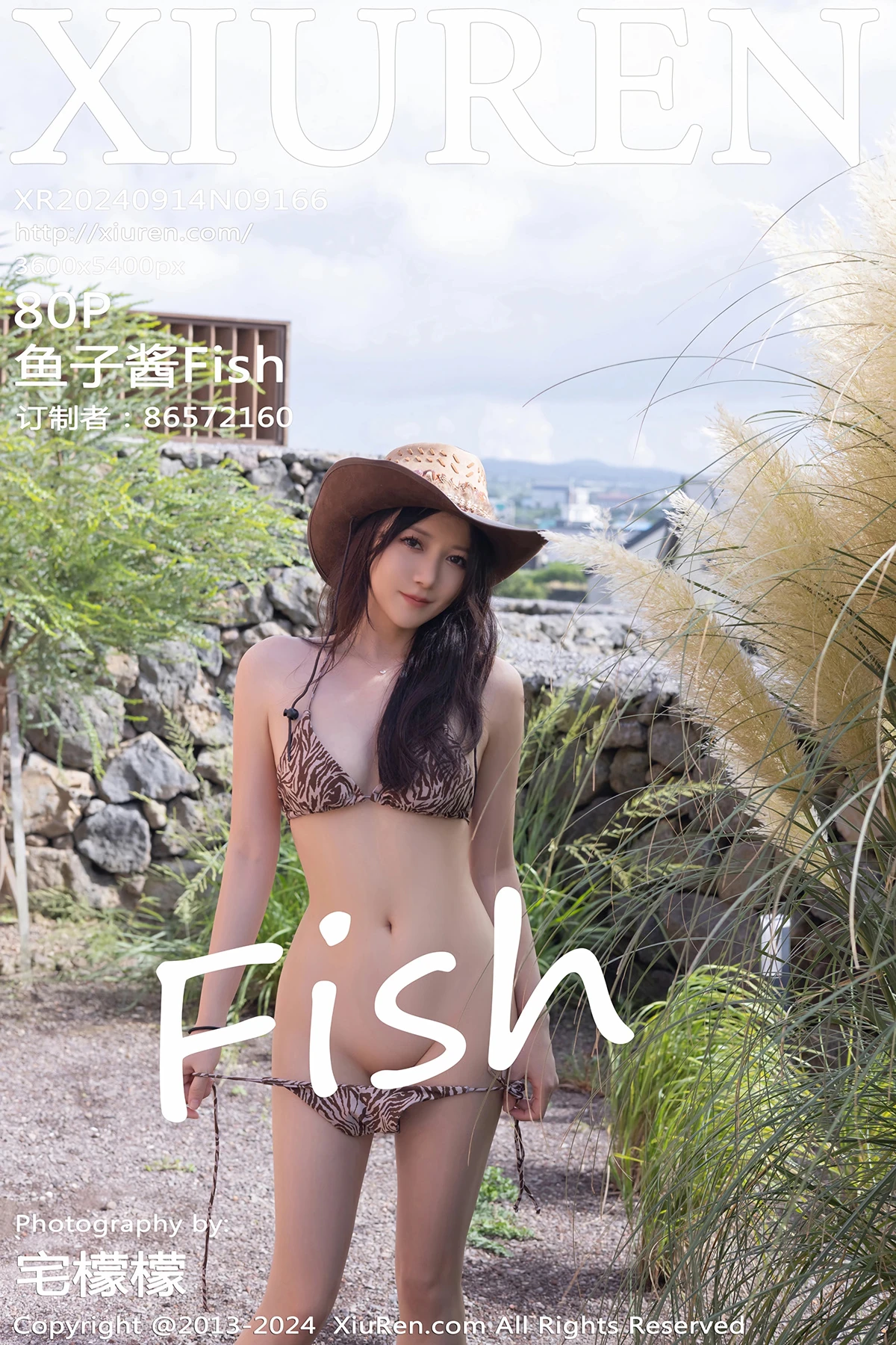[秀人网] 2024.09.14 No.9166 鱼子酱Fish、秀人旗下#[80P]-001