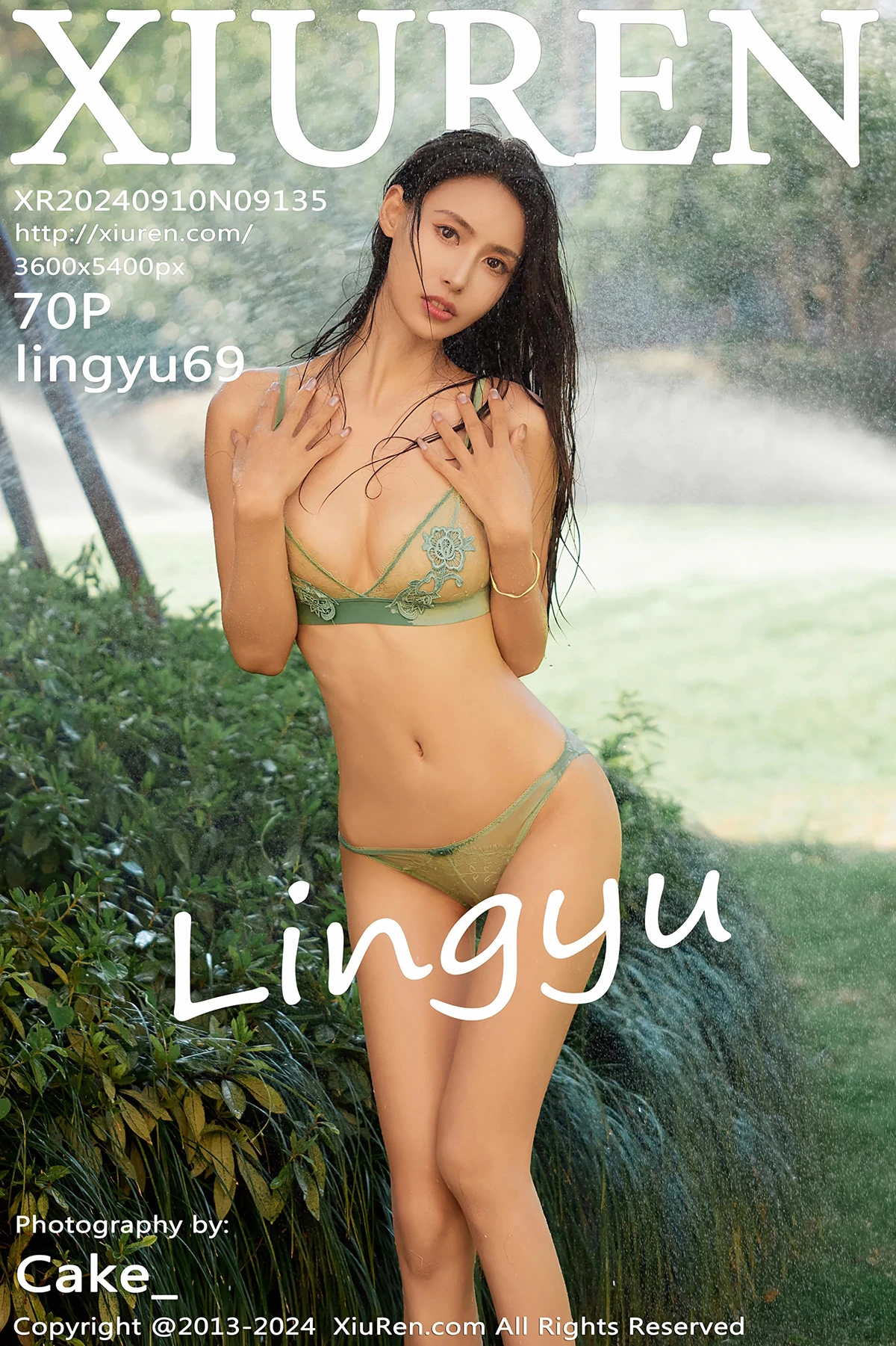 [秀人网] 2024.09.10 No.9135 lingyu69、秀人旗下#[70P]-001