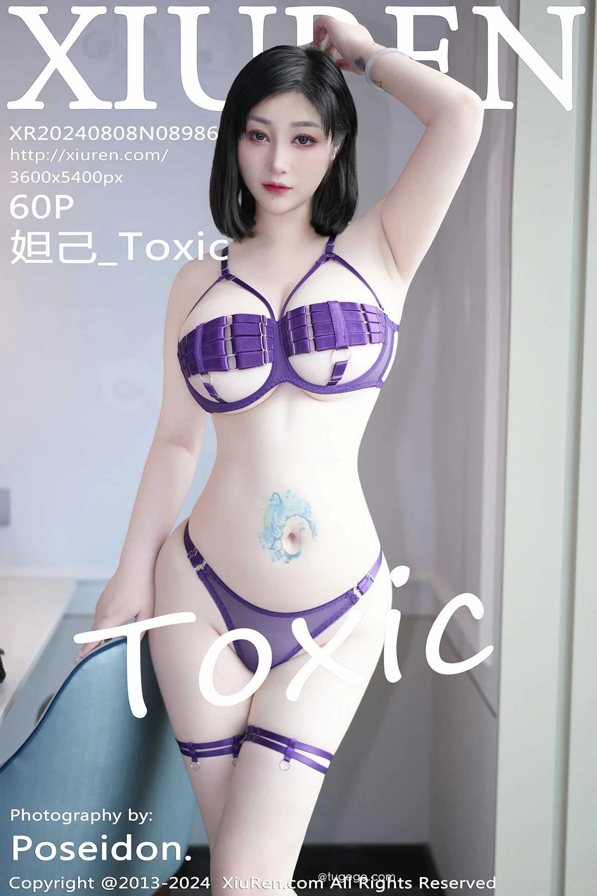 [秀人网] 2024.08.08 No.8986 妲己_Toxic、秀人旗下#[60P]-001