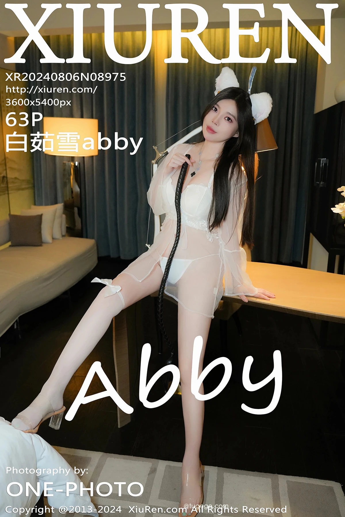 [秀人网] 2024.08.06 No.8975 白茹雪abby、秀人旗下#[63P]-001