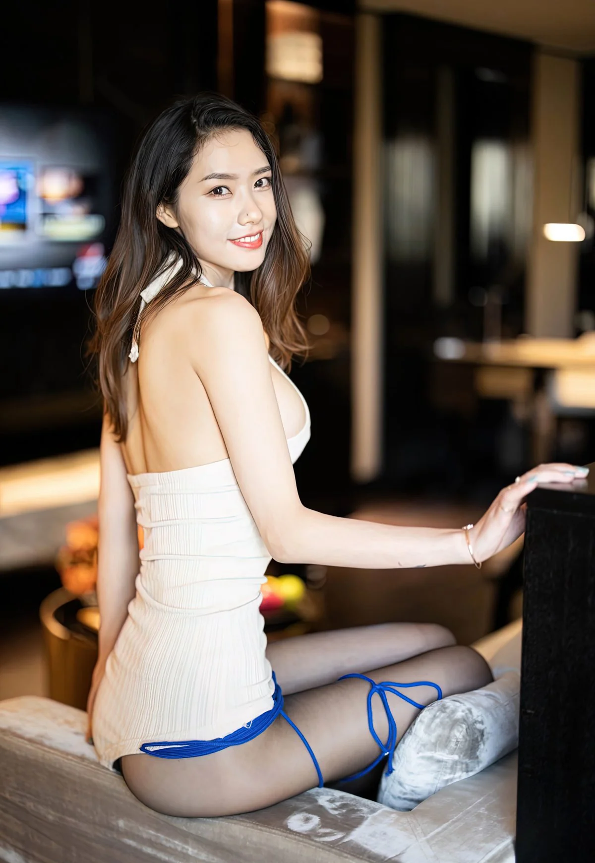 方子萱极品黑丝无内性感玉足紧身情趣内衣黑丝尤物 性感美女-第1张